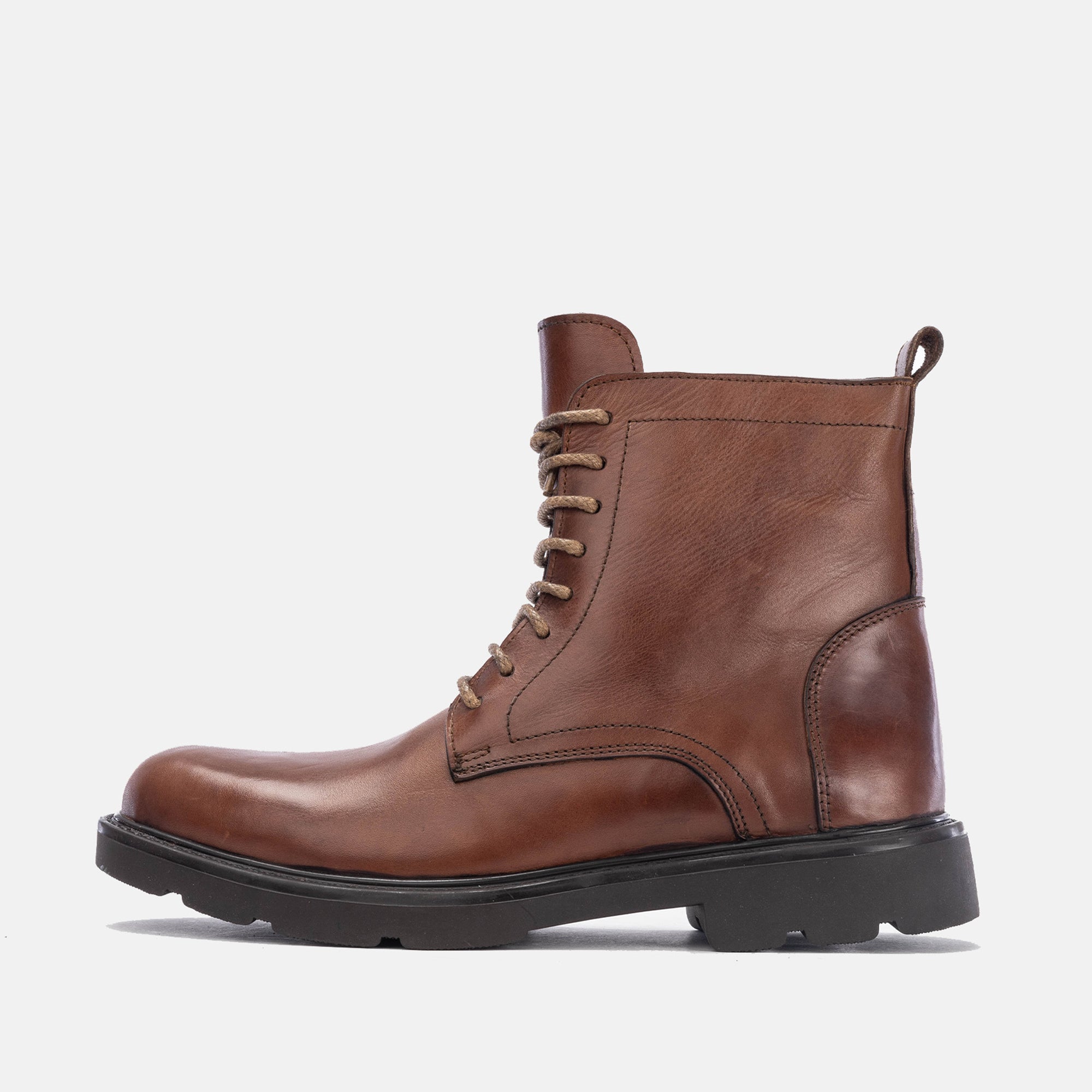 1024 Bottine cuir camel