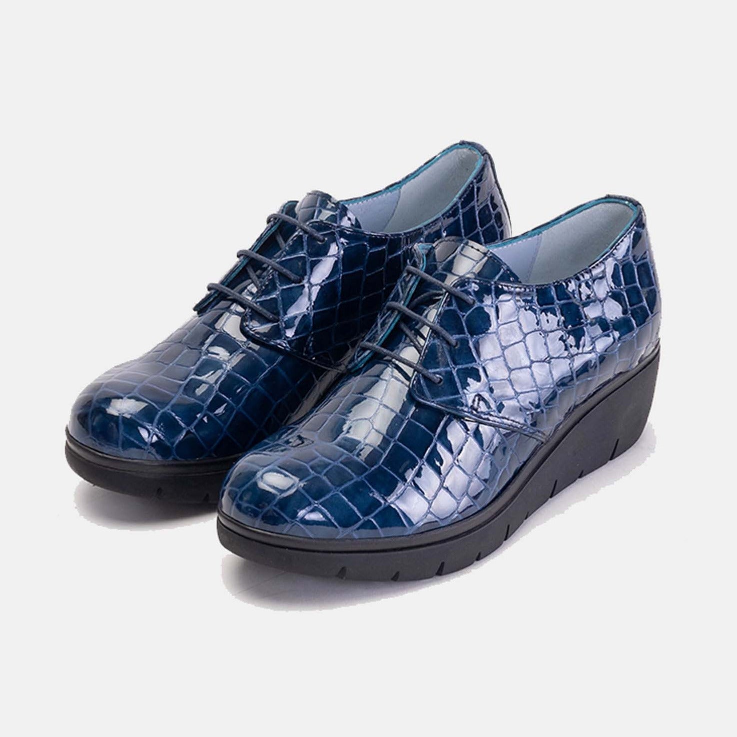 Volzak 2090 chaussure en cuir Bleu