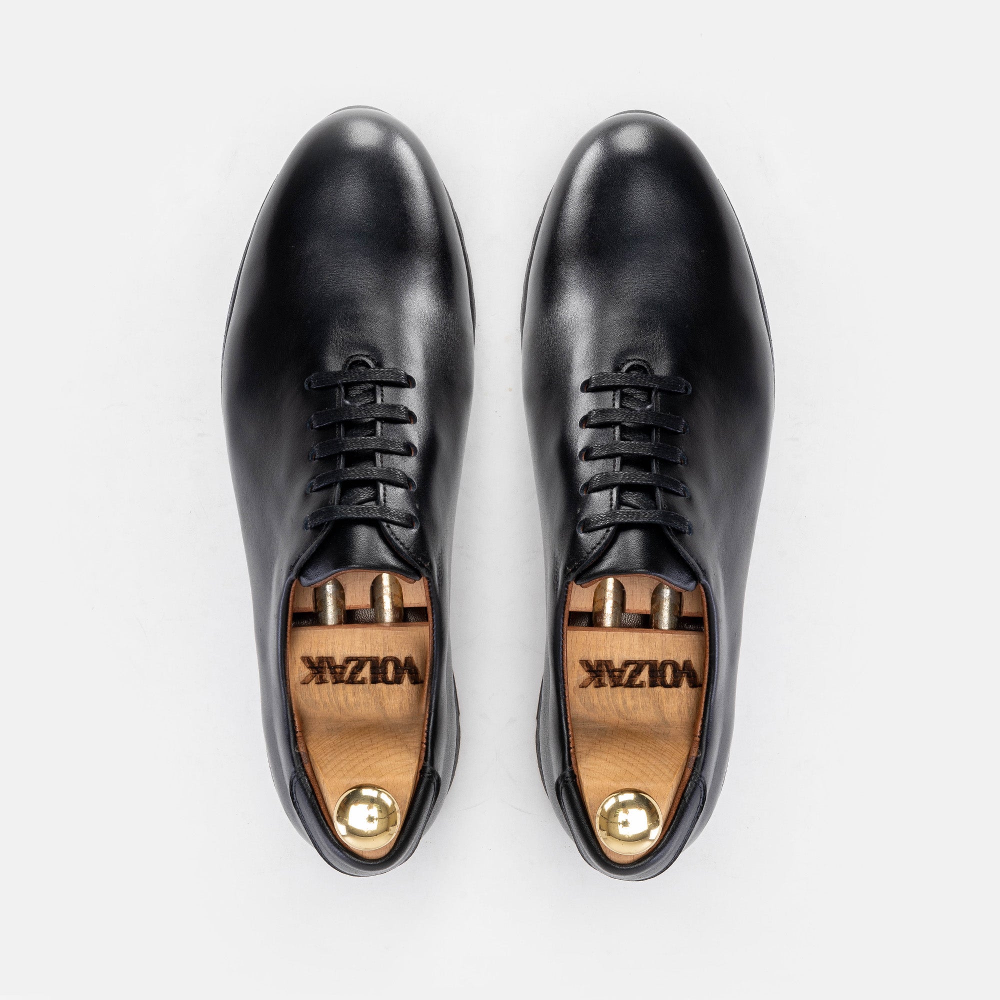Volzak 5154 Basket en cuir Noir