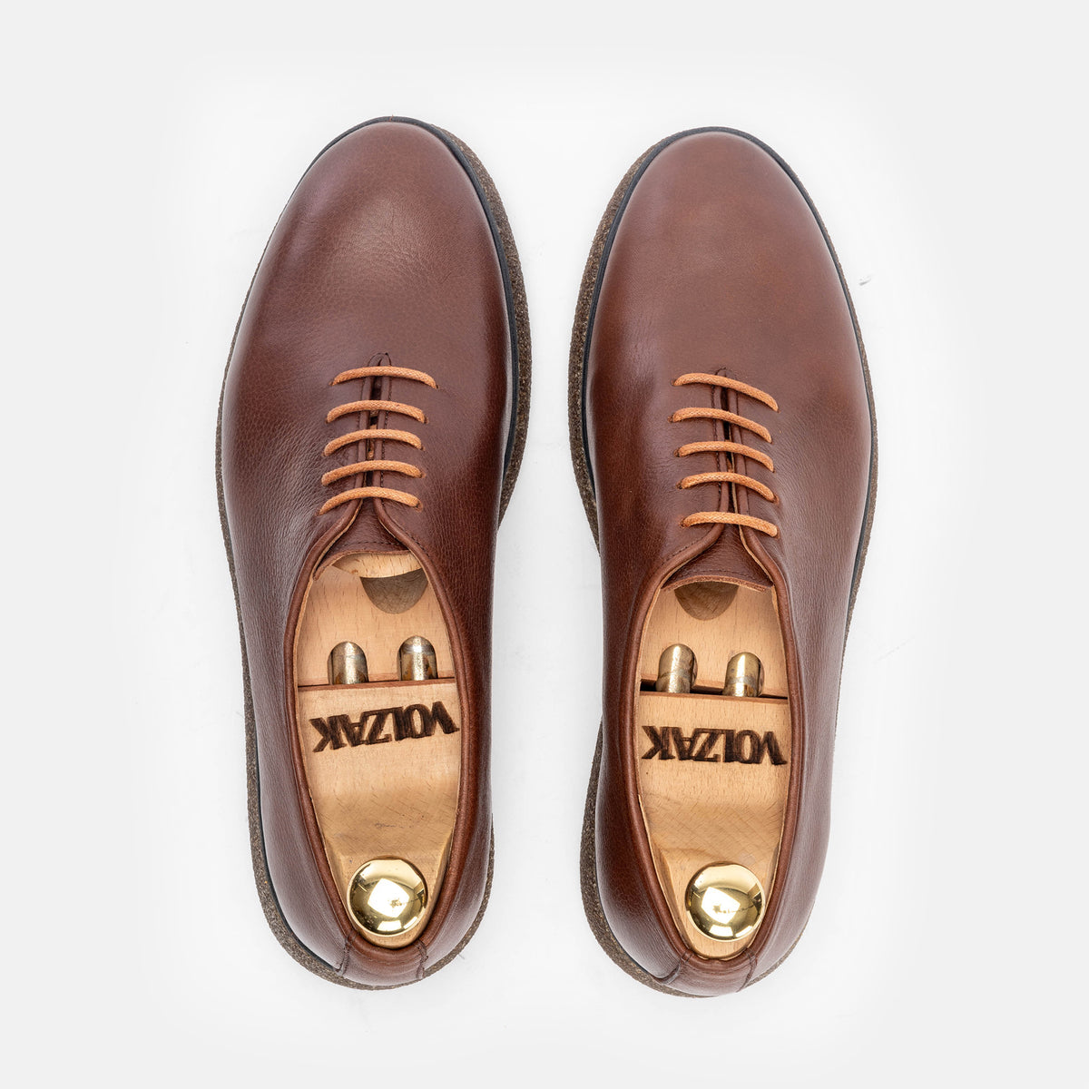 Volzak 6077 Camel Leather Shoe