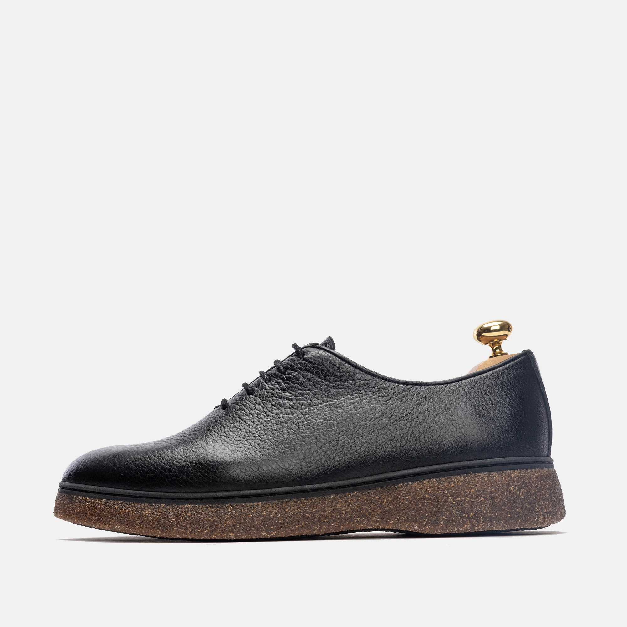Volzak 6077 Black Leather Shoe