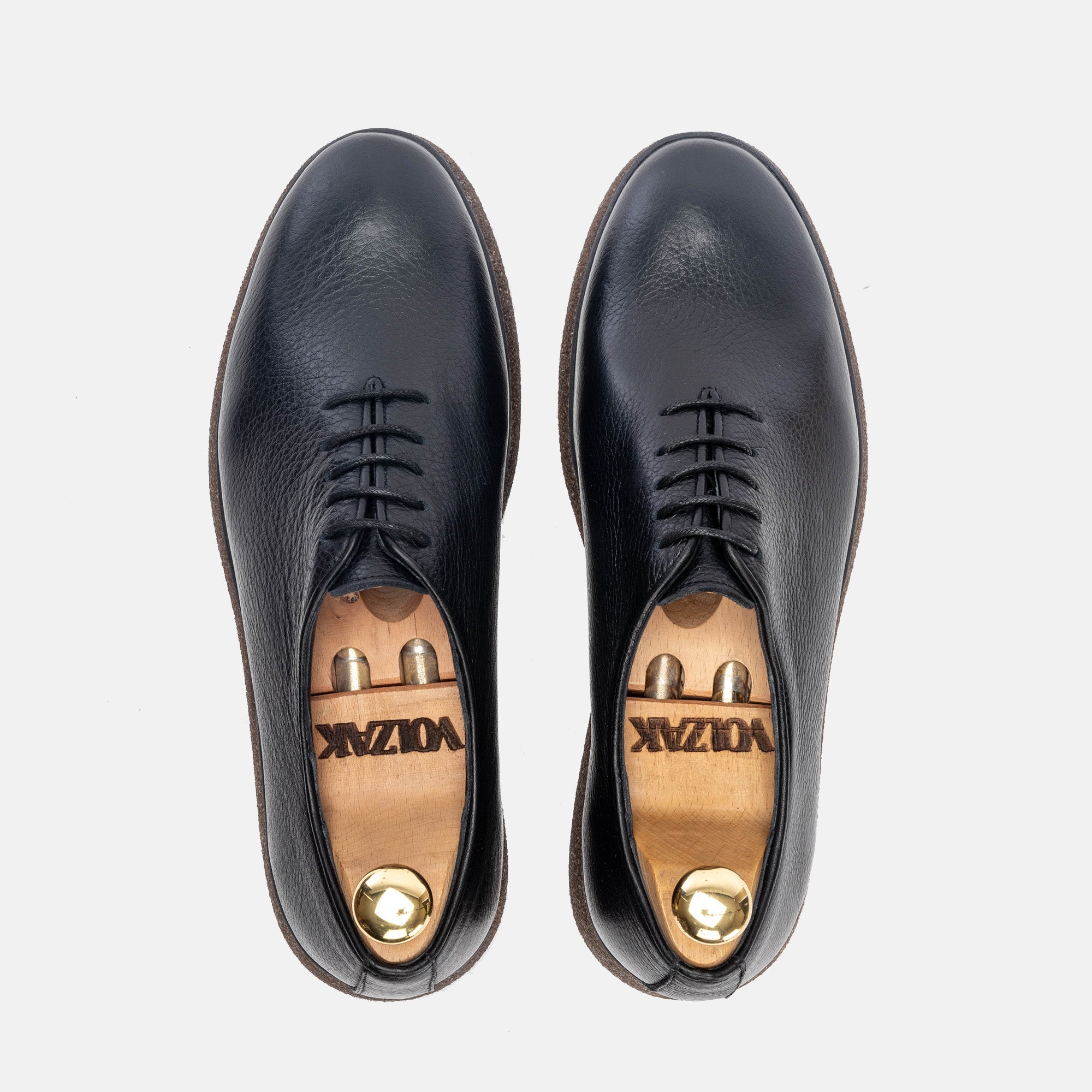 Volzak 6077 Black Leather Shoe