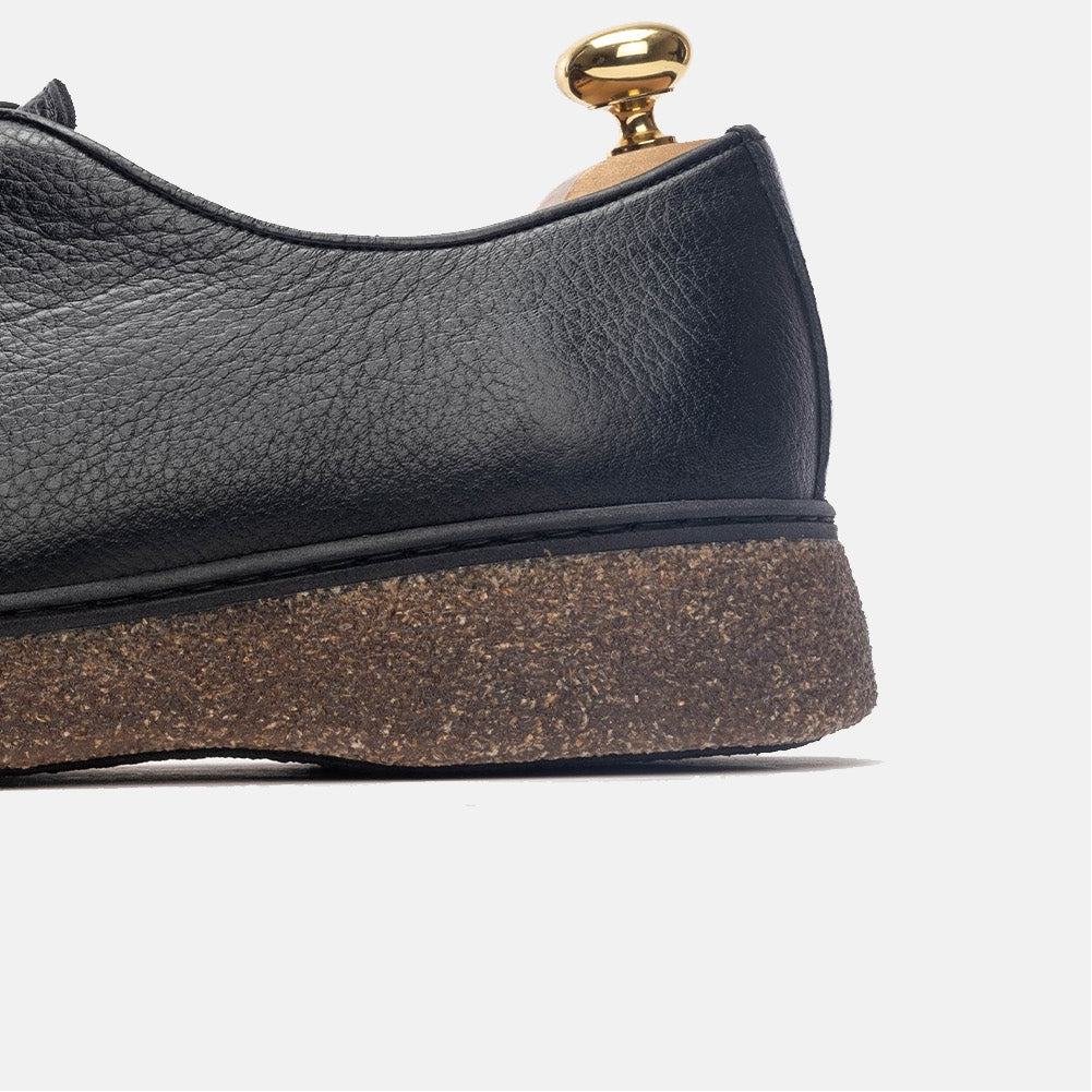 Volzak 6077 Chaussure en cuir Noir