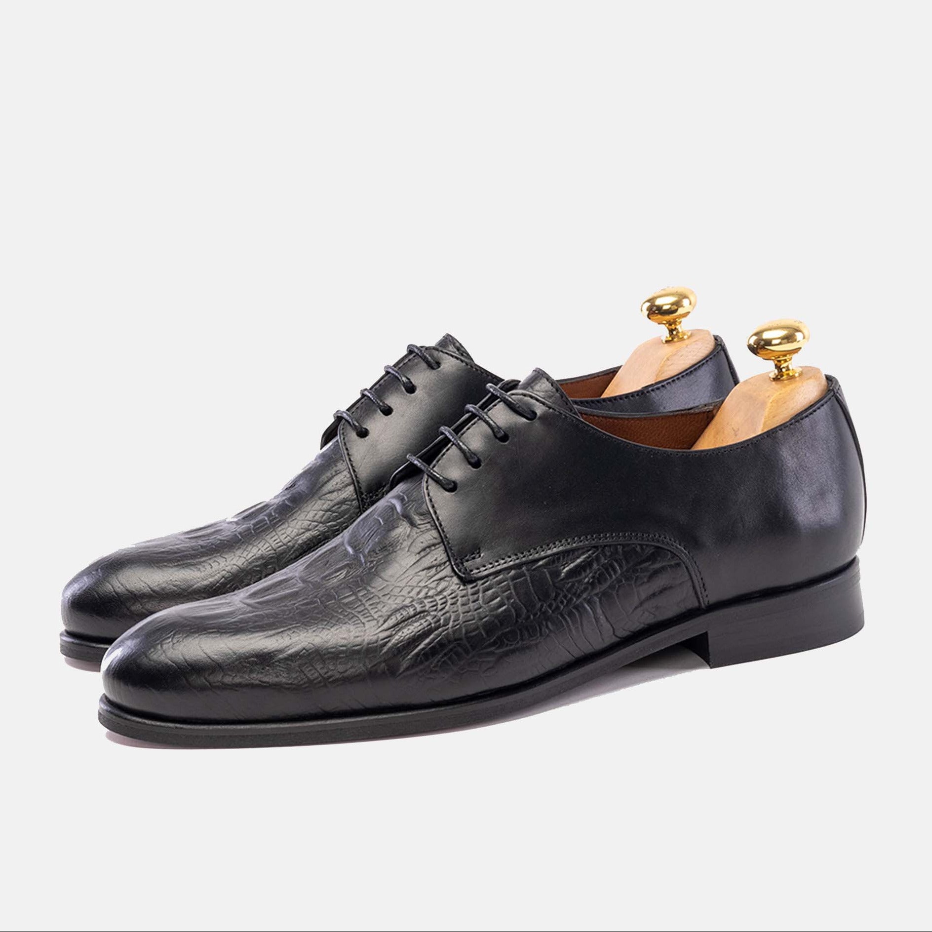 Volzak 6083 Chaussure en cuir Noir