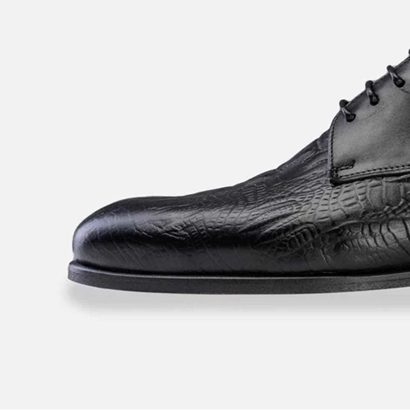 Volzak 6083 Chaussure en cuir Noir