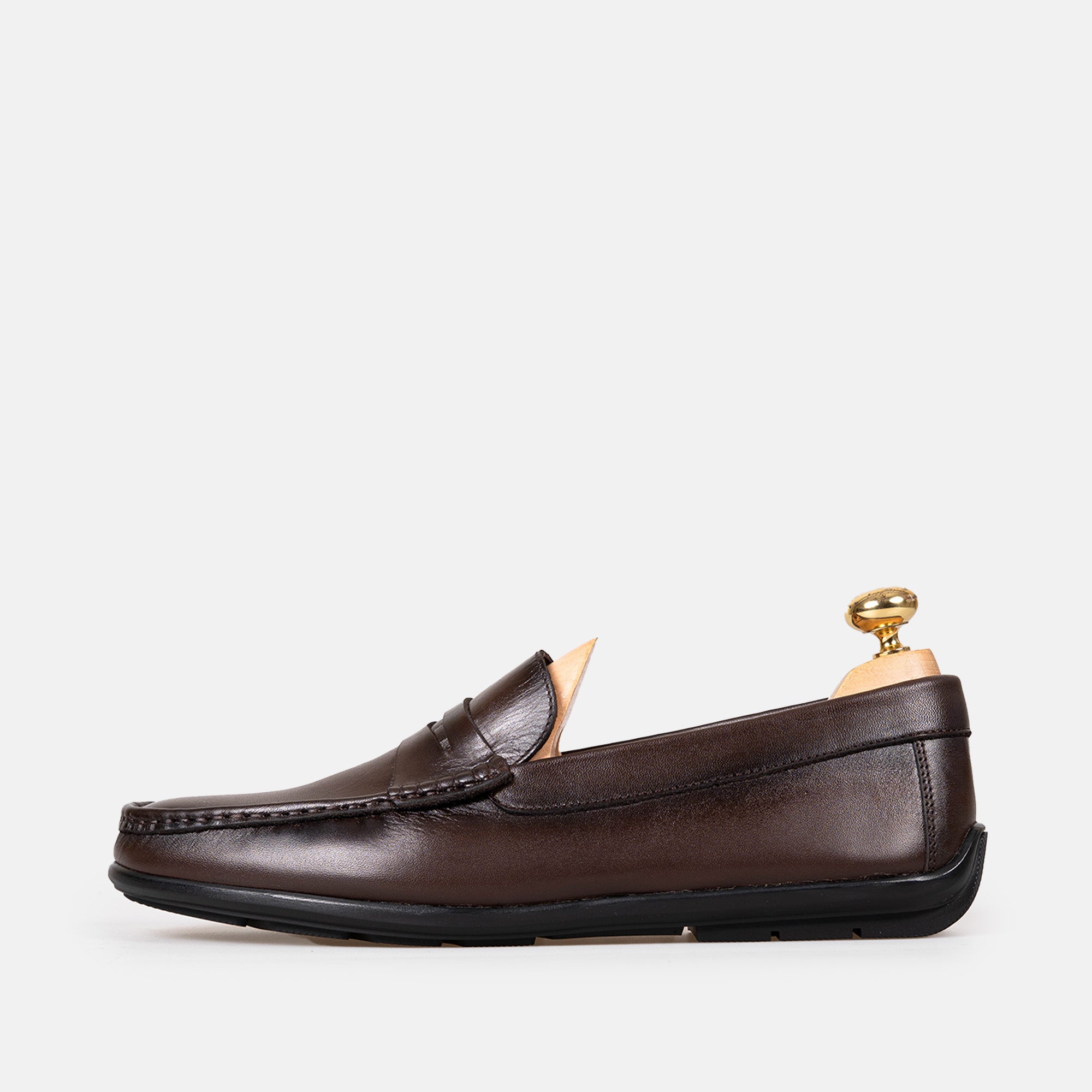Volzak 5420 Brown Leather Moccasin