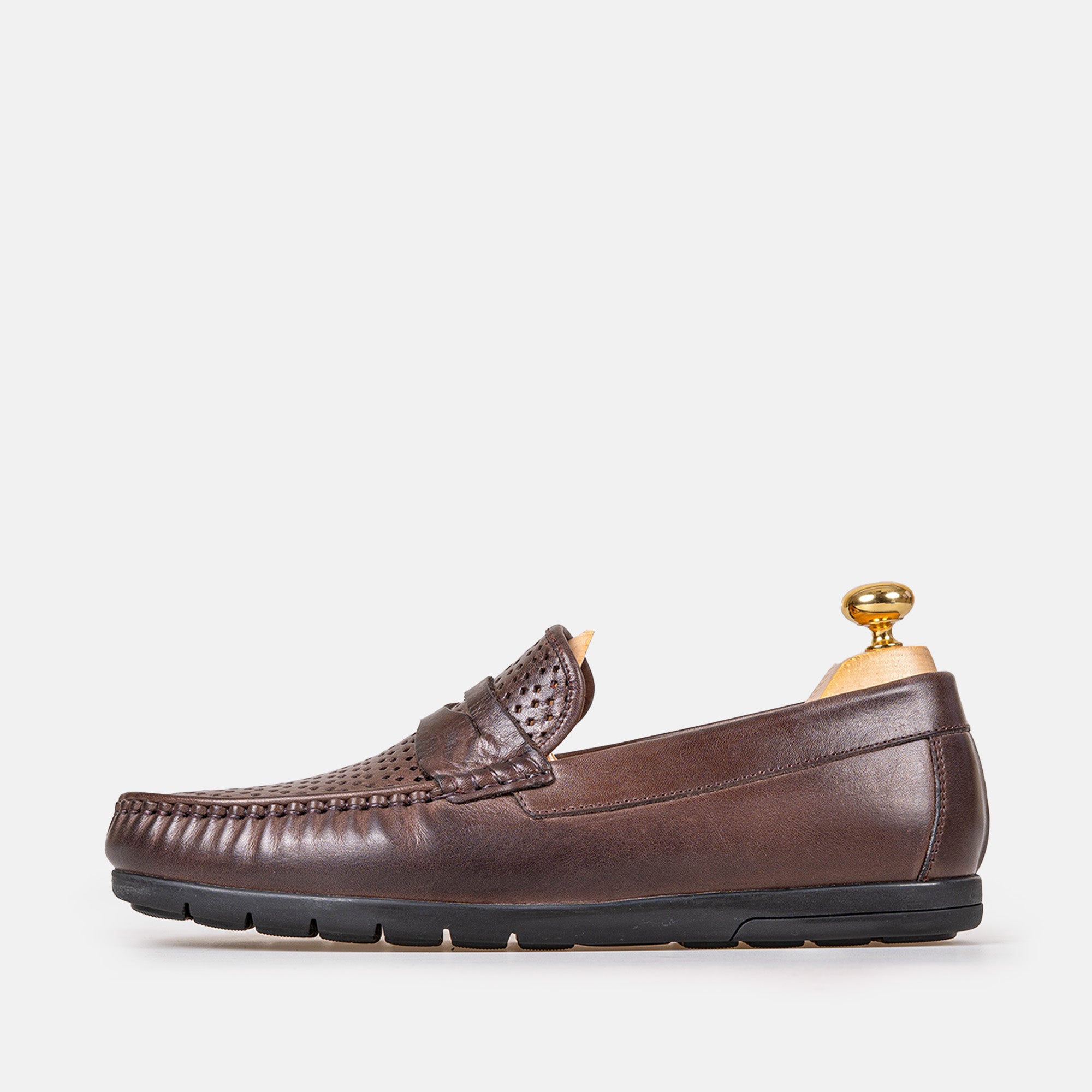 Volzak 050 Brown Leather Moccasin