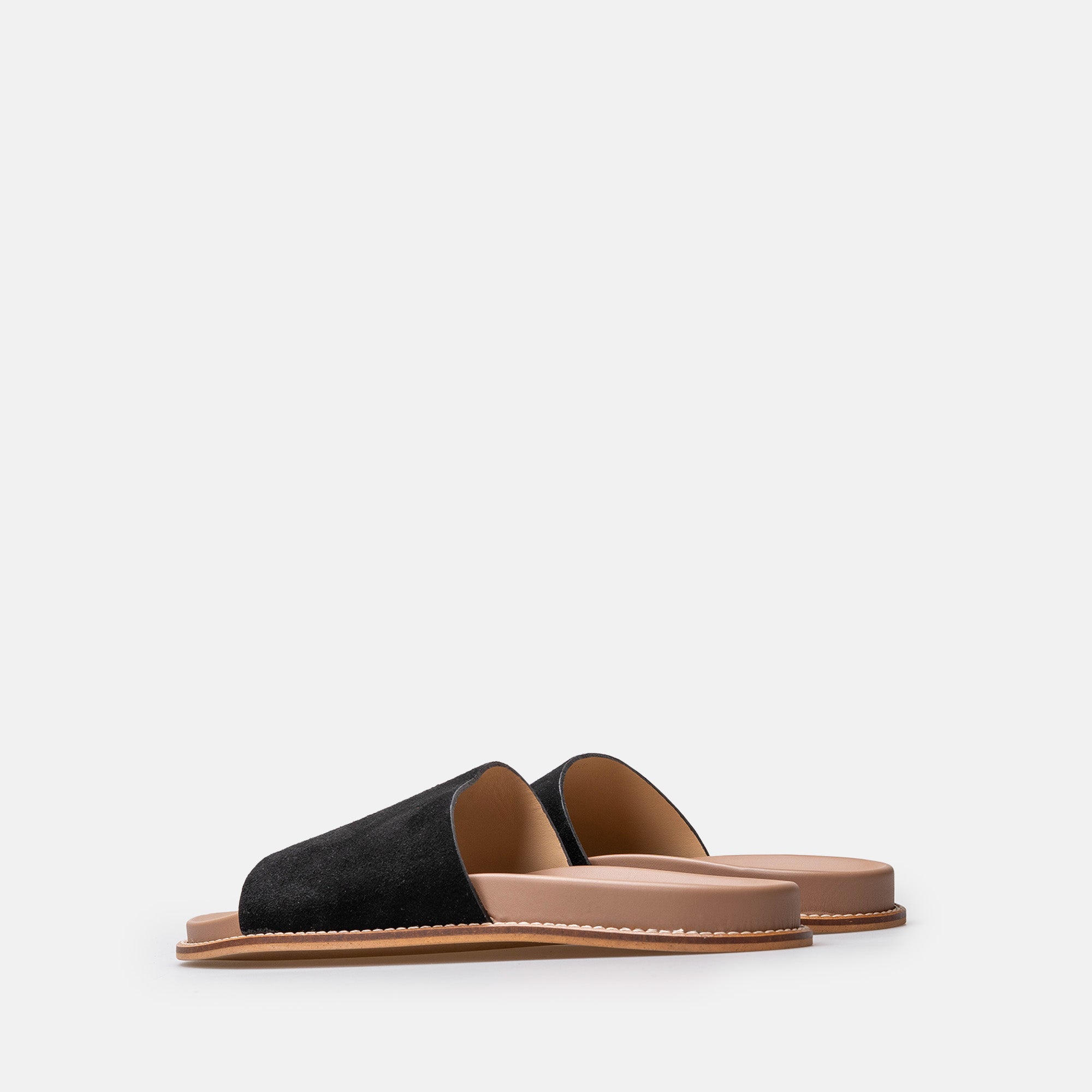Volzak 521 Suede sandal Black