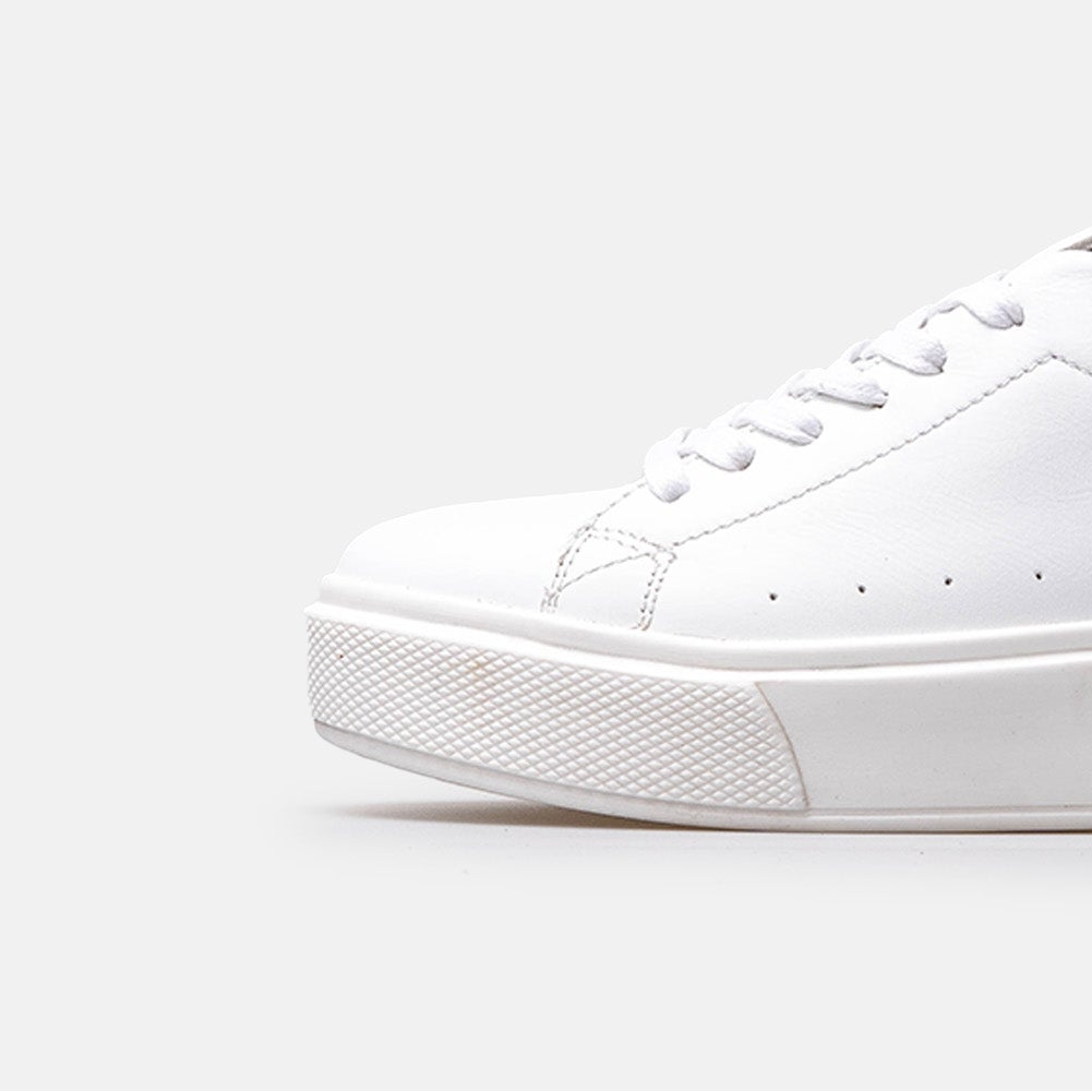 Volzak 2525 Basket en cuir Blanc