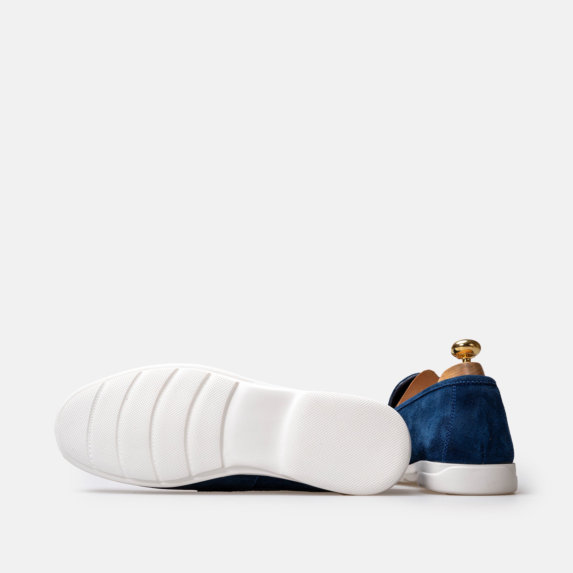 Volzak 3062 Suede Moccasin Blue