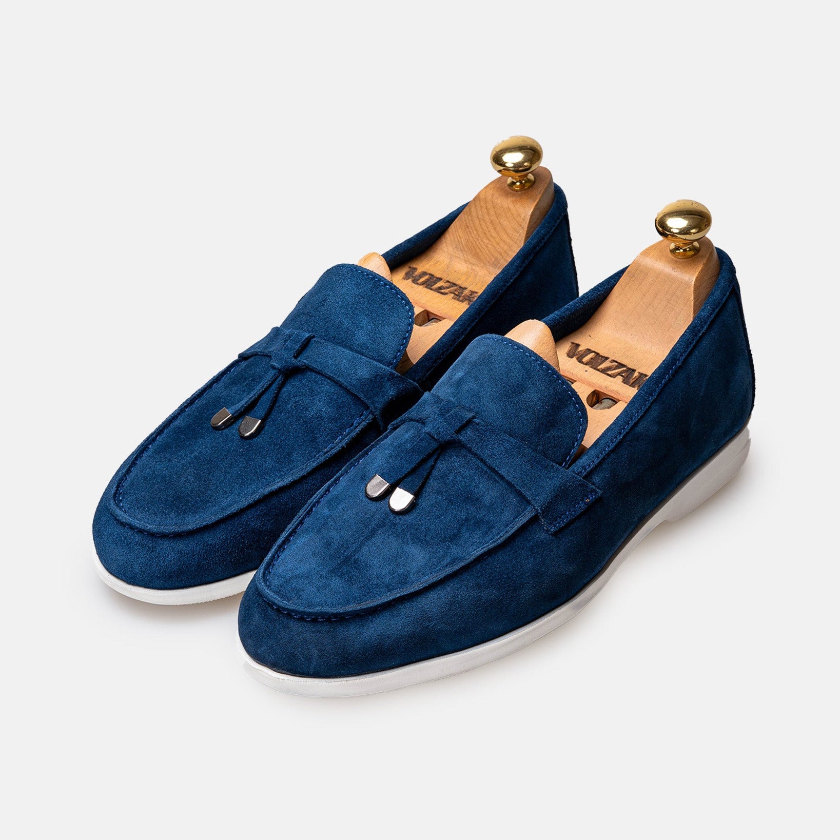 Volzak 3062 Suede Moccasin Blue