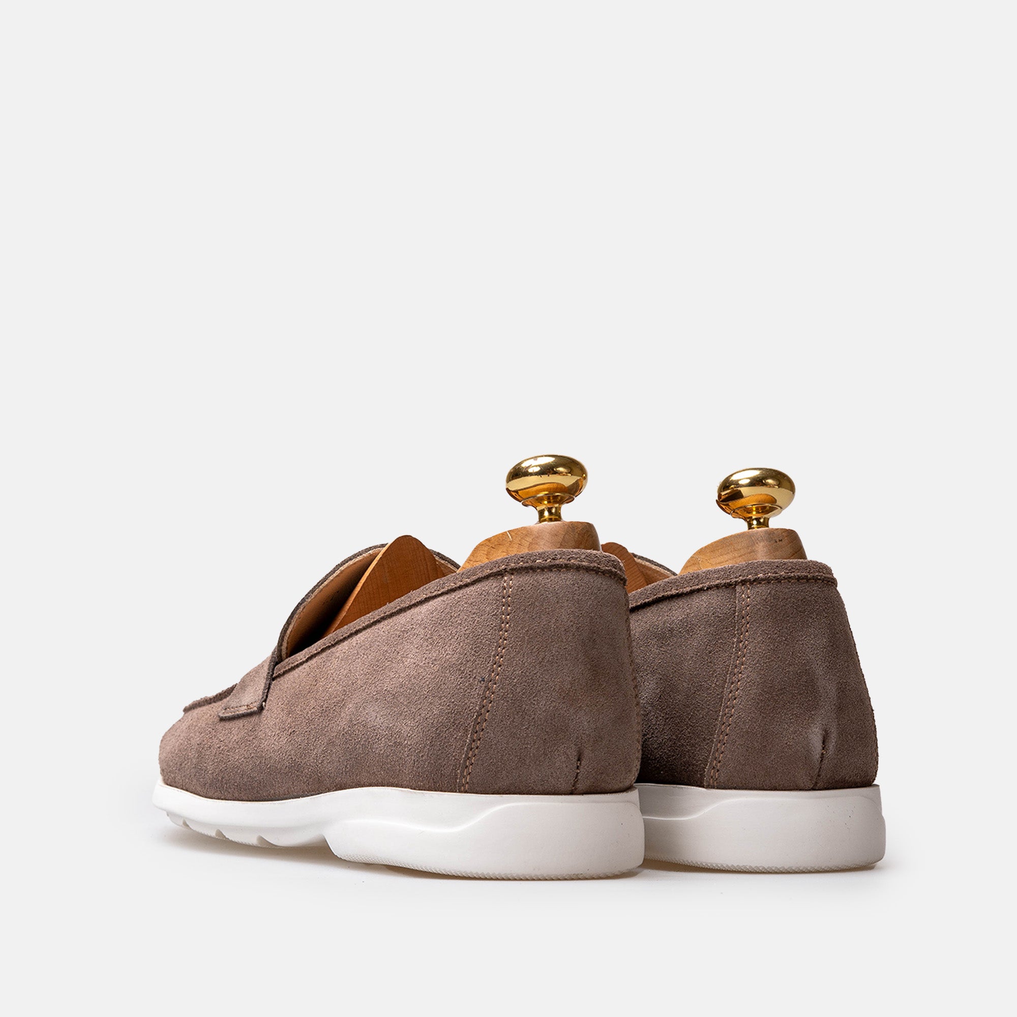 Volzak 3062 Taupe suede moccasin