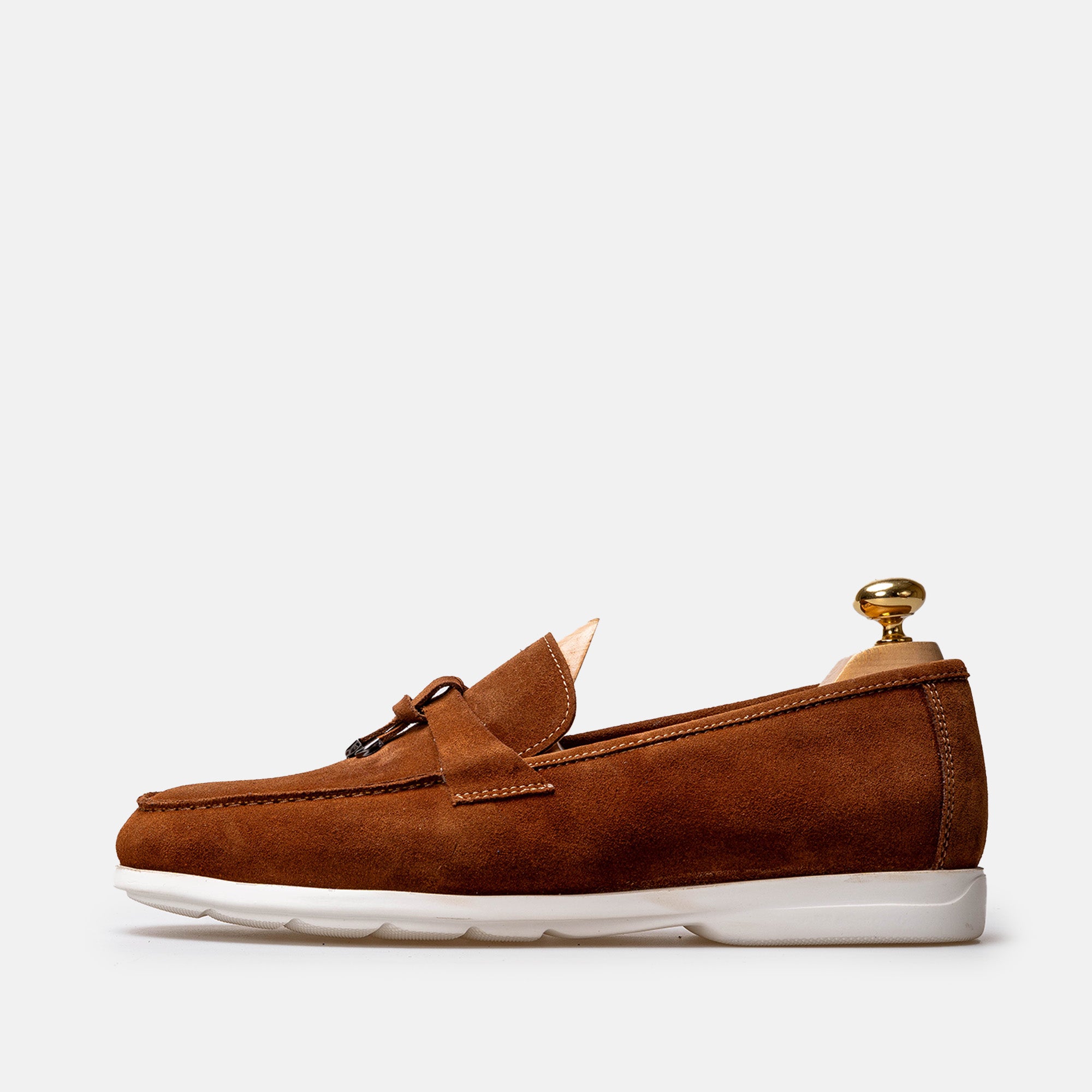 Volzak 3062 Camel suede moccasin