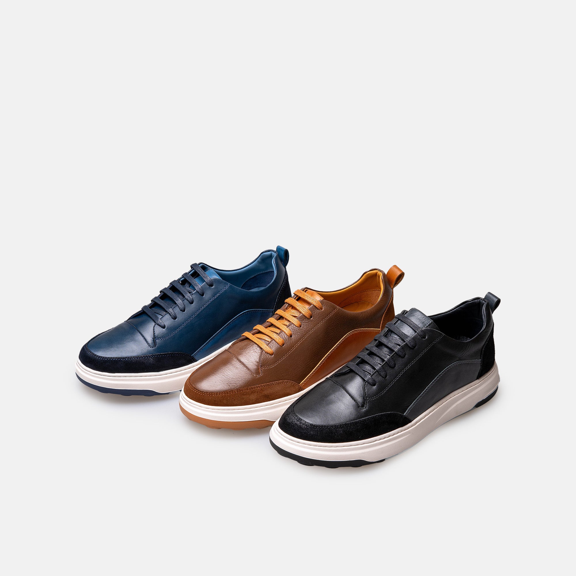 Volzak 6056 Brown leather sneaker