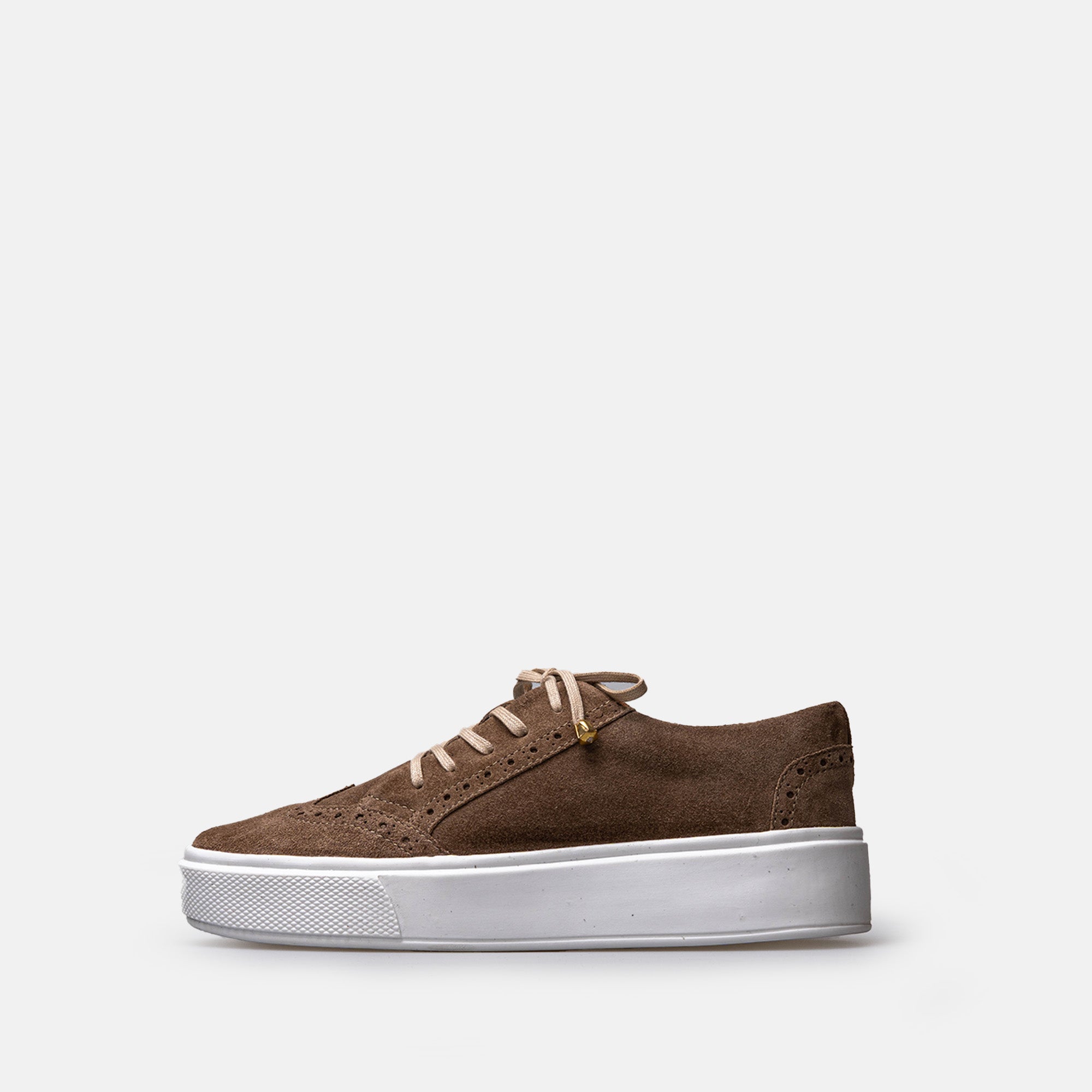 Volzak 777 Basket en daim Taupe