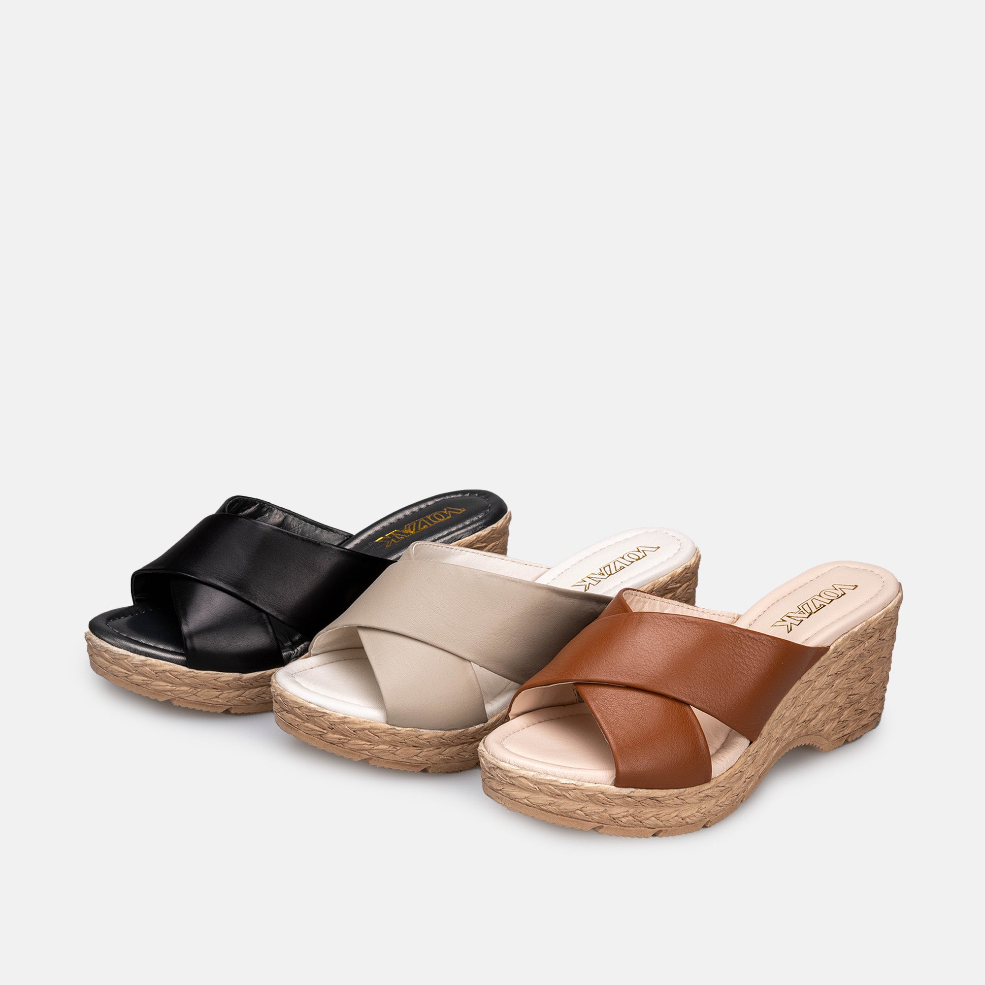 '149 Black Leather Sandal