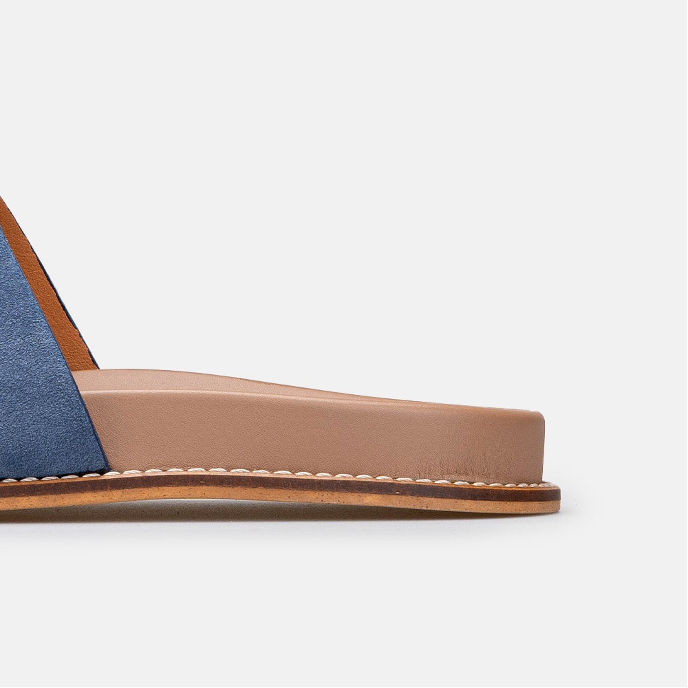 Volzak 521 Suede sandal Blue