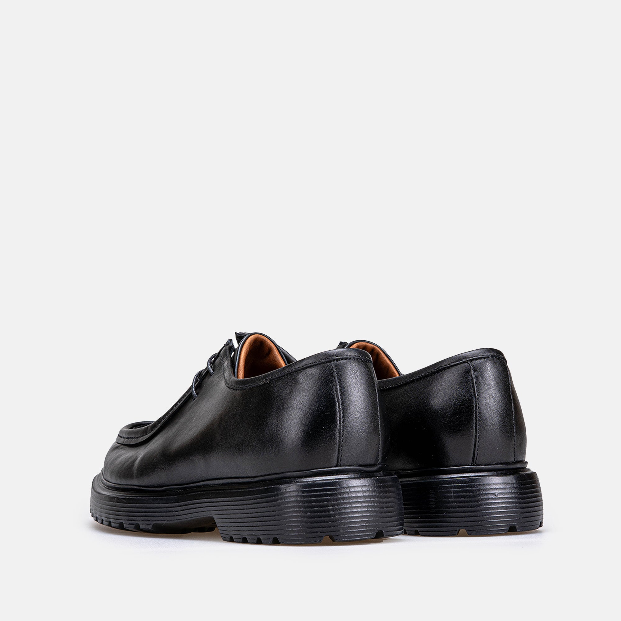 Volzak 5322 leather shoe Black
