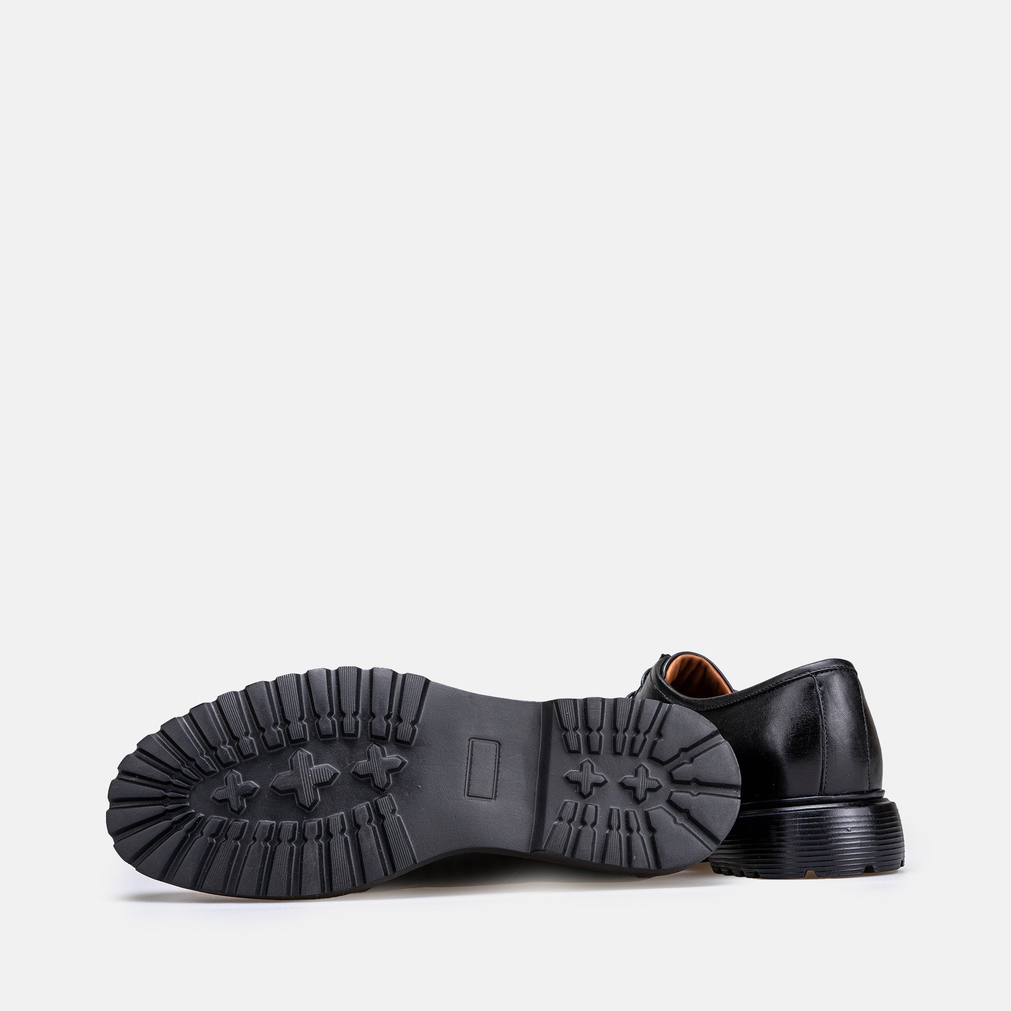 Volzak 5322 leather shoe Black