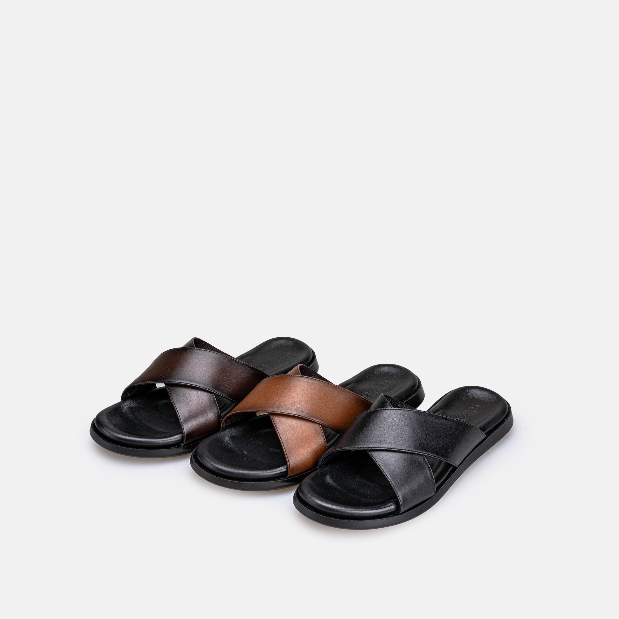 Volzak 5425 Sandale en cuir Marron