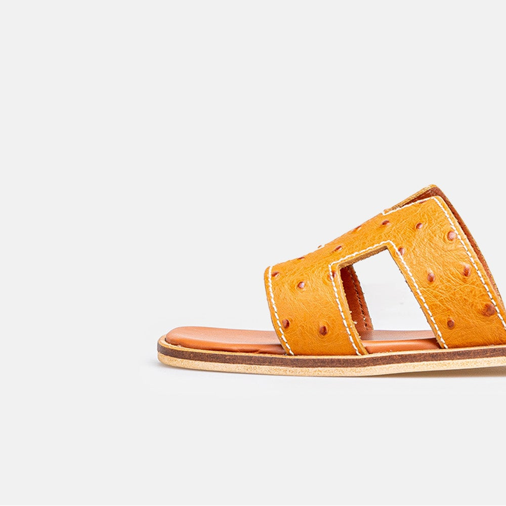 Volzak 900 Sandale en cuir Camel classique (Édition Limitée)