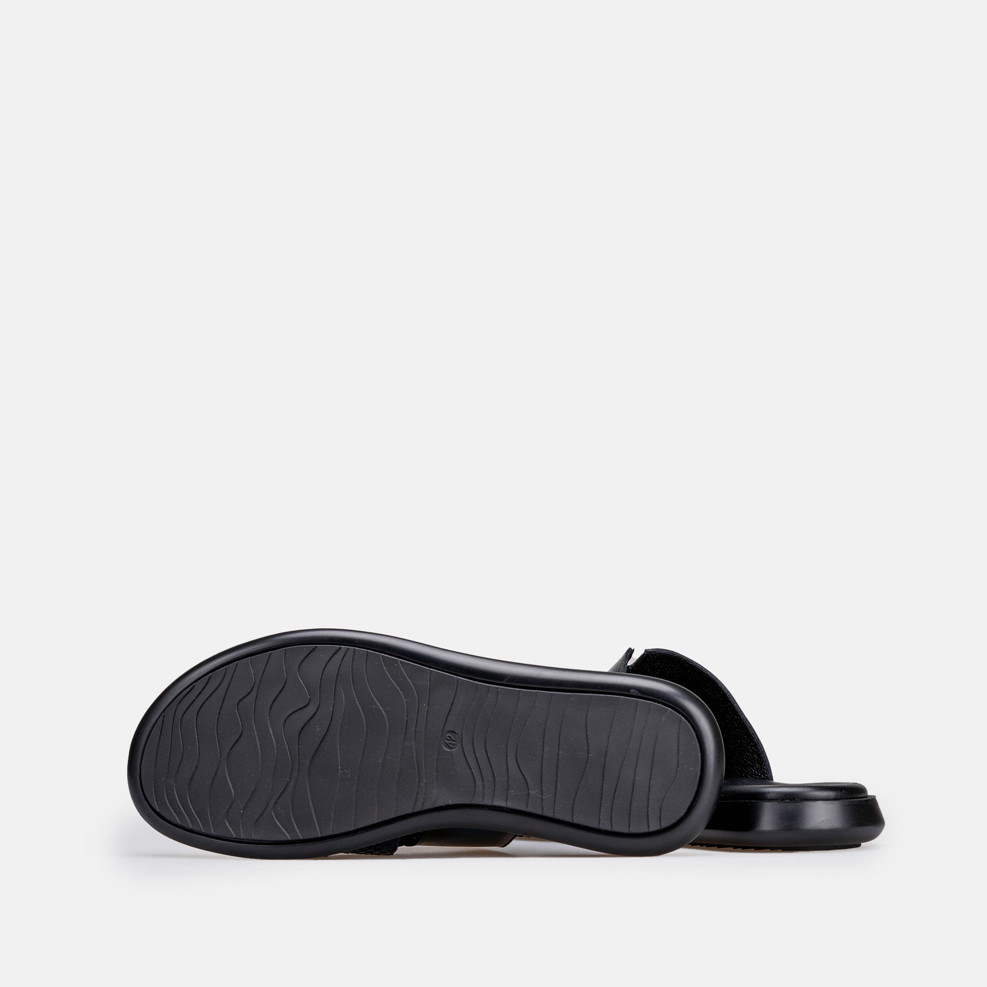 Volzak 5427 Sandale en cuir bleu