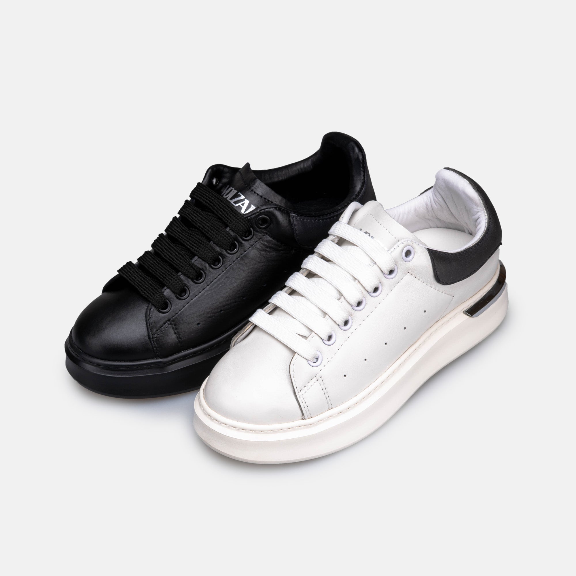 Volzak 2200 basket en cuir Noir