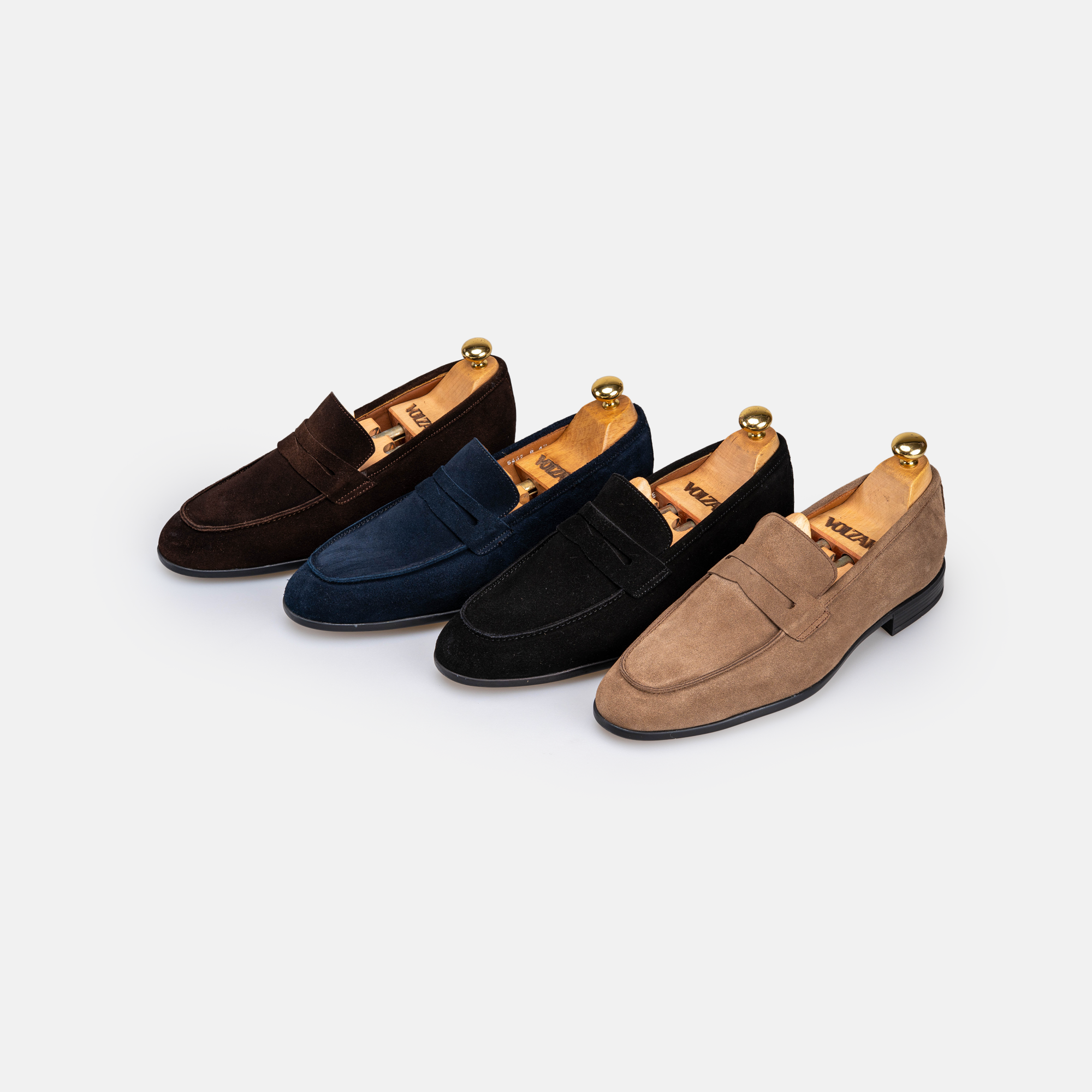 Volzak 5209 chaussure en daim Bleu