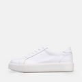 Volzak 6041 S Basket en cuir Blanc