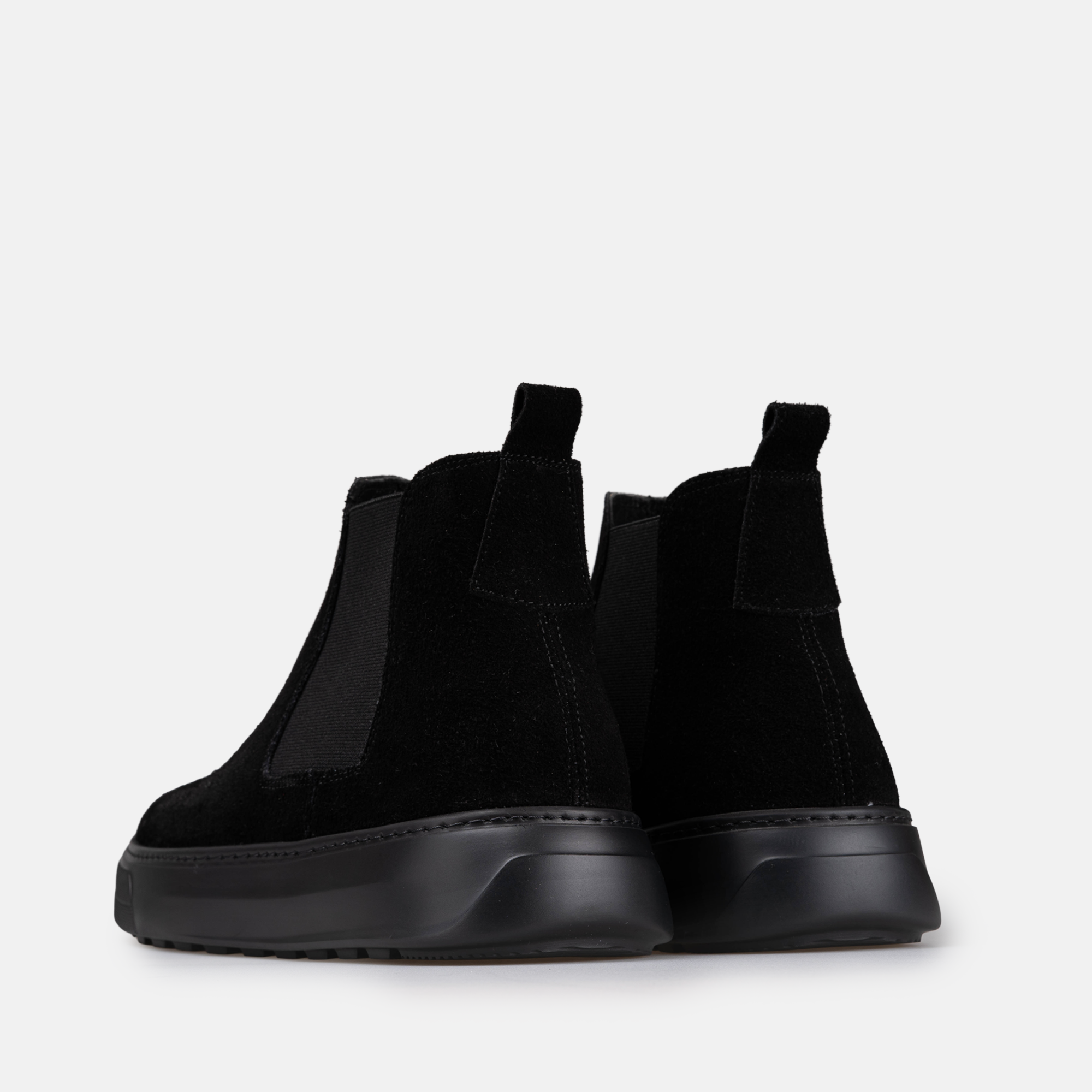 Volzak 2187 Suede Ankle Boot Black
