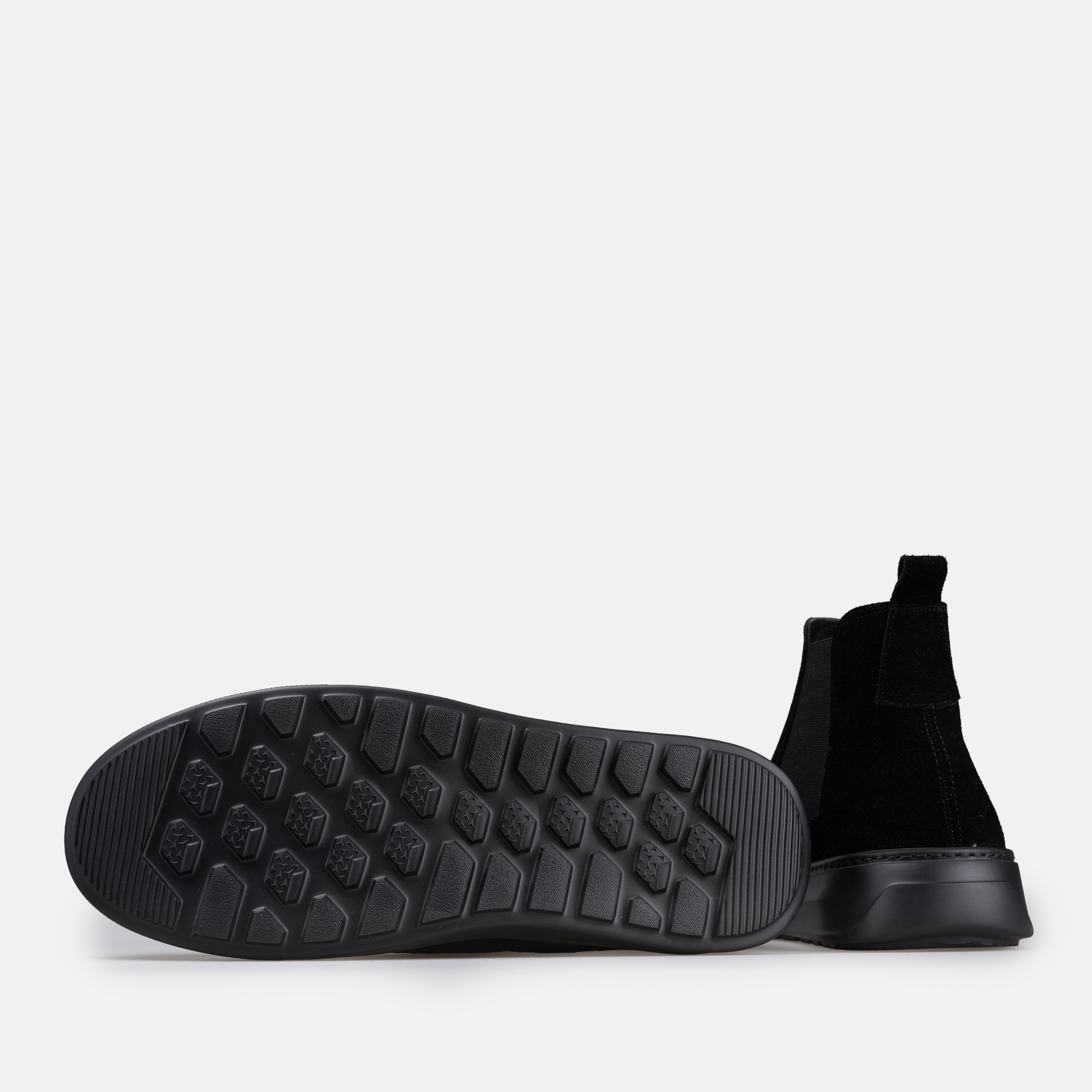 Volzak 2187 Suede Ankle Boot Black