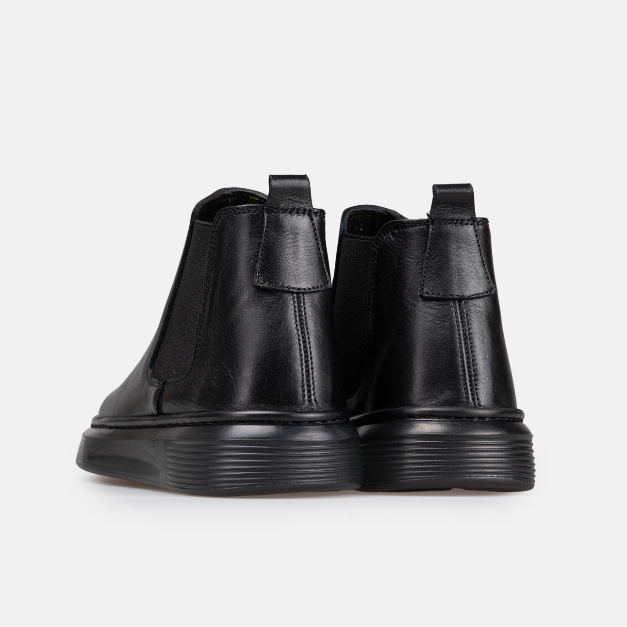 Volzak 07 Bottine enfant en cuir Noir