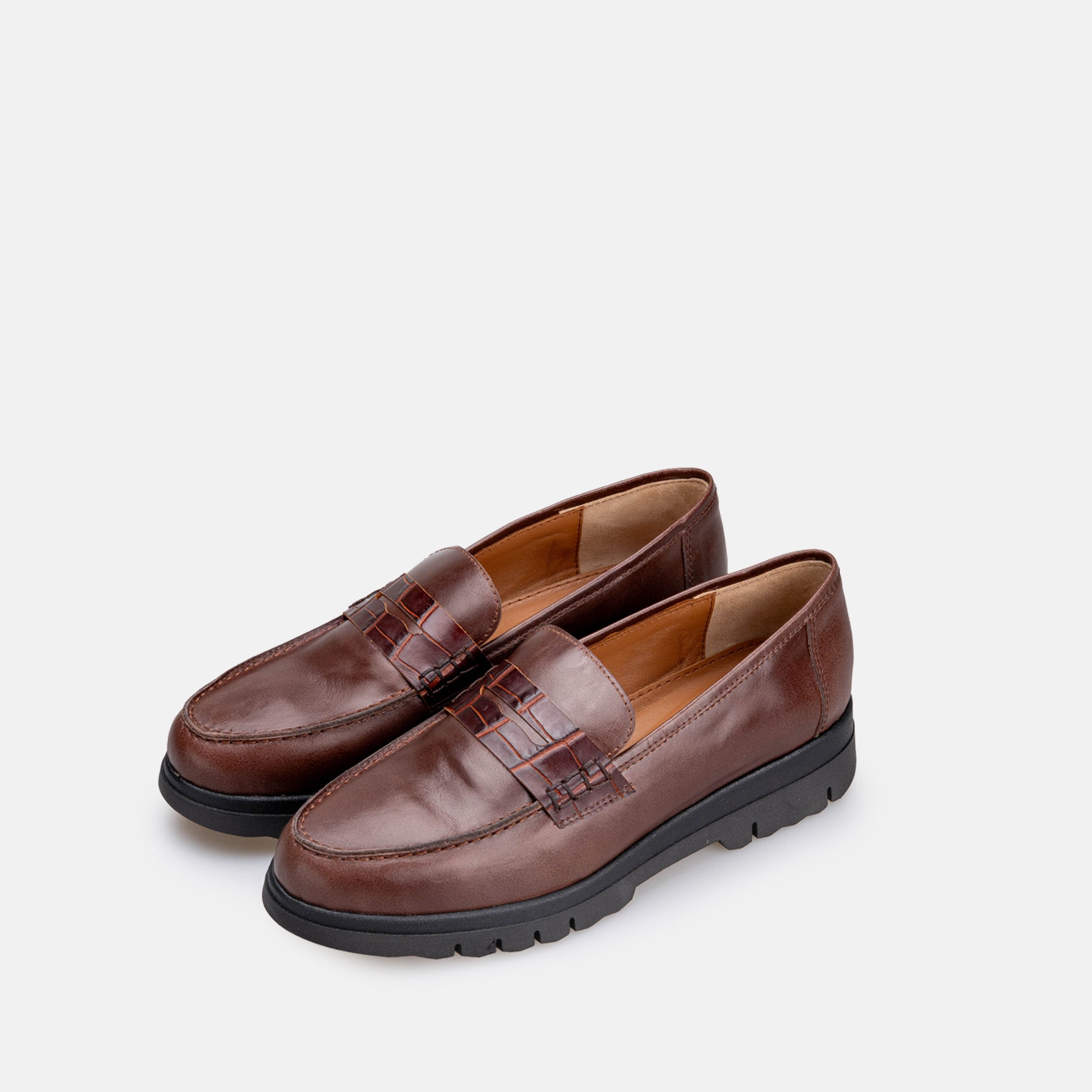 Volzak 120 Brown Leather Shoe