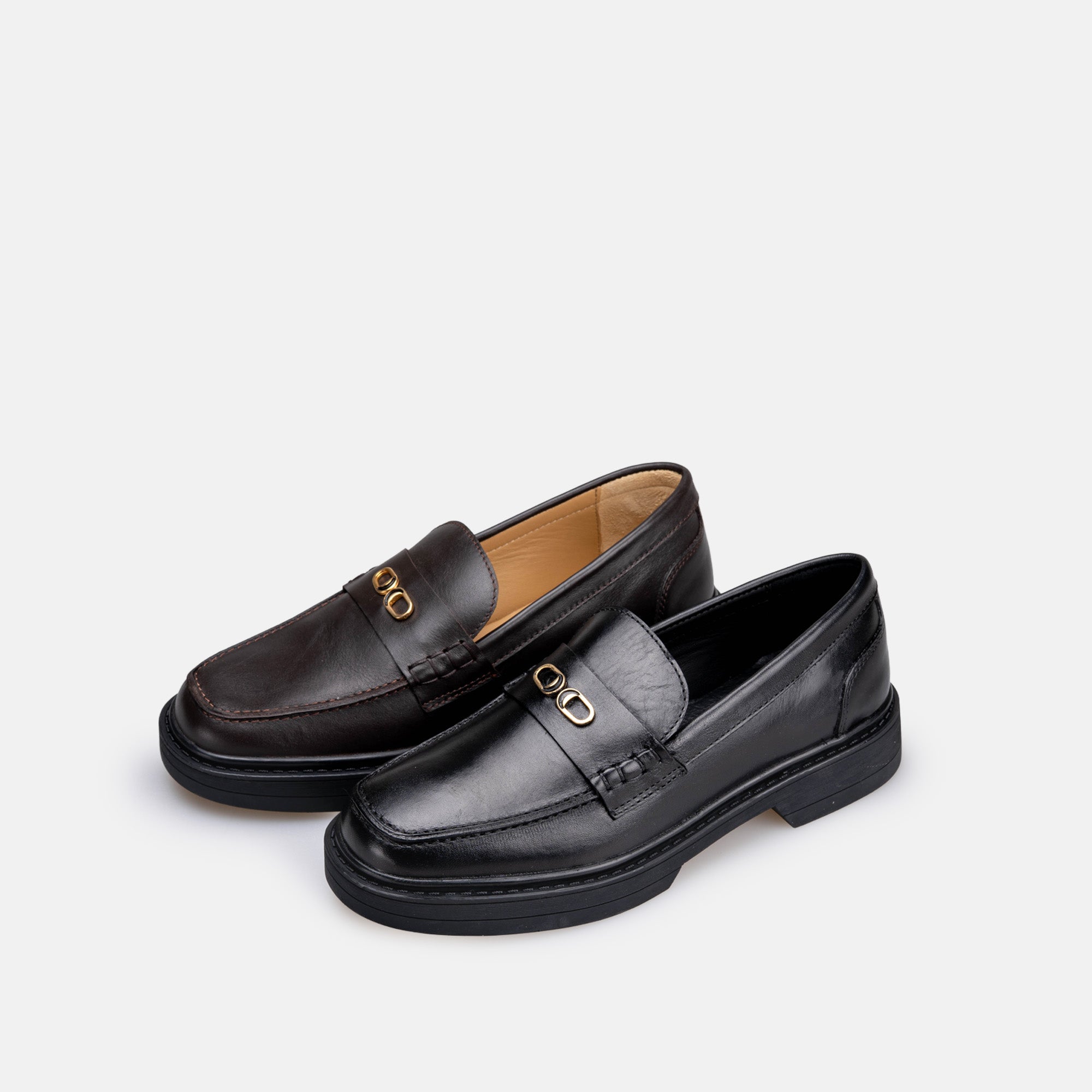 Volzak 2275 Black Leather Shoe