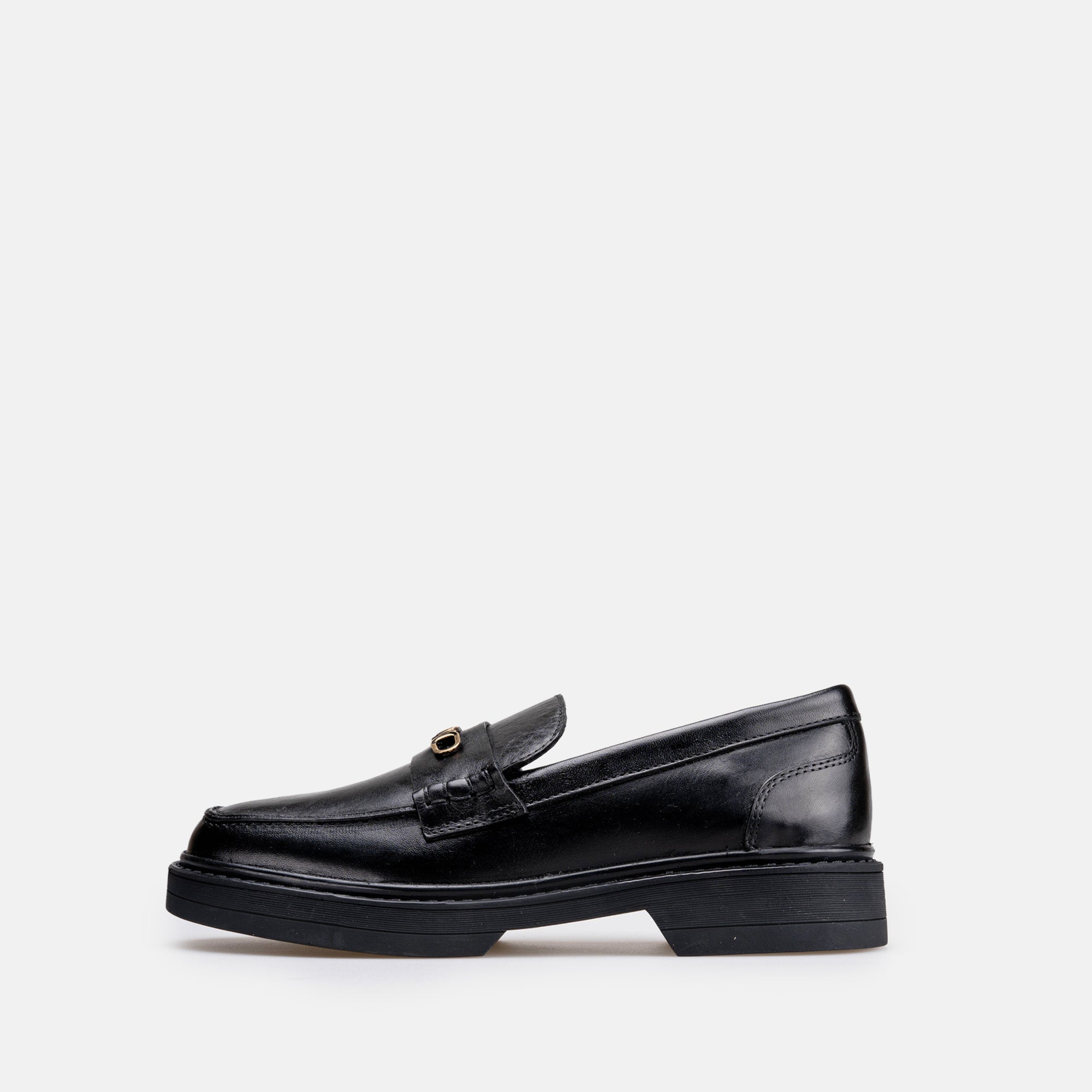 Volzak 2275 Black Leather Shoe