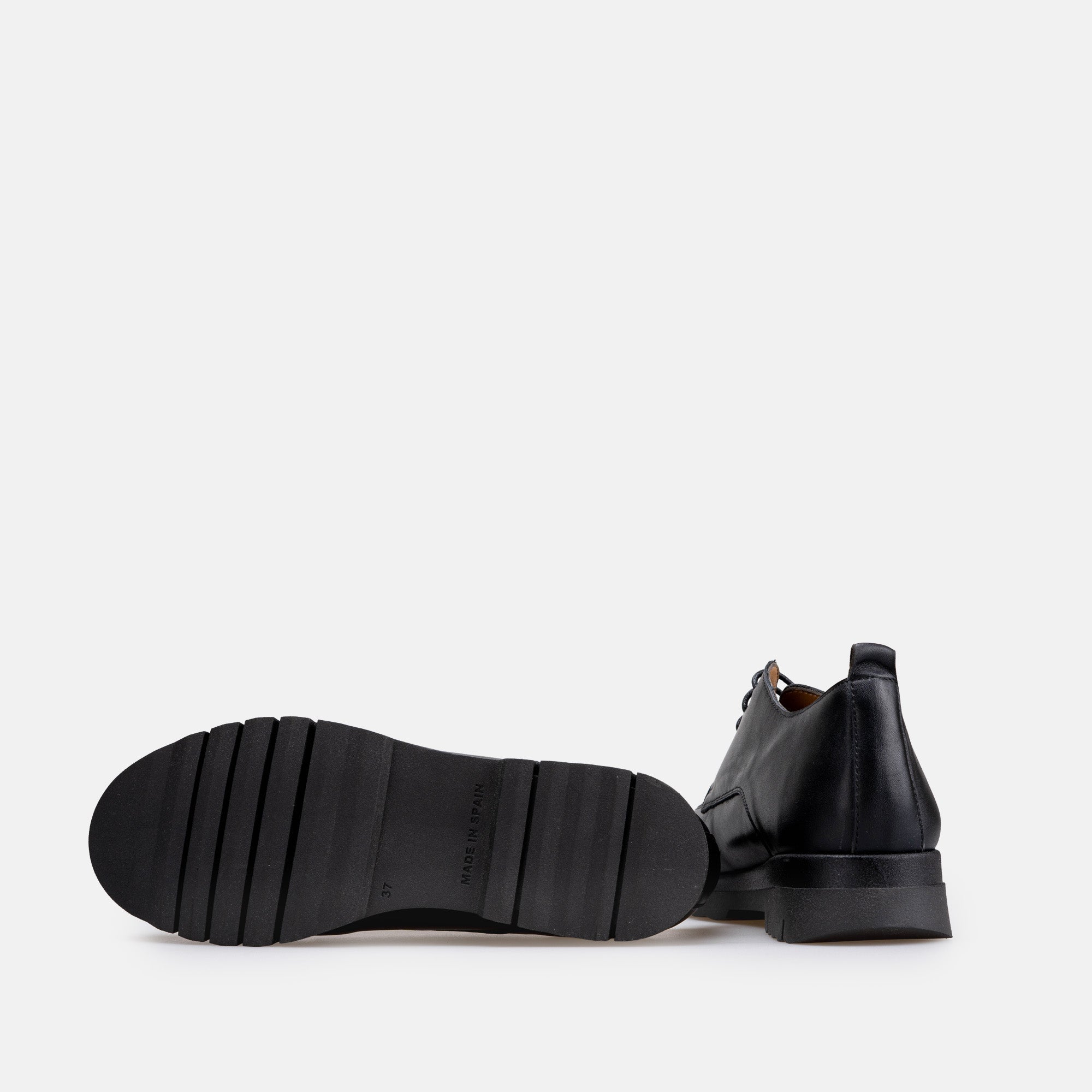 Volzak 2024 Black Silver Leather Shoe