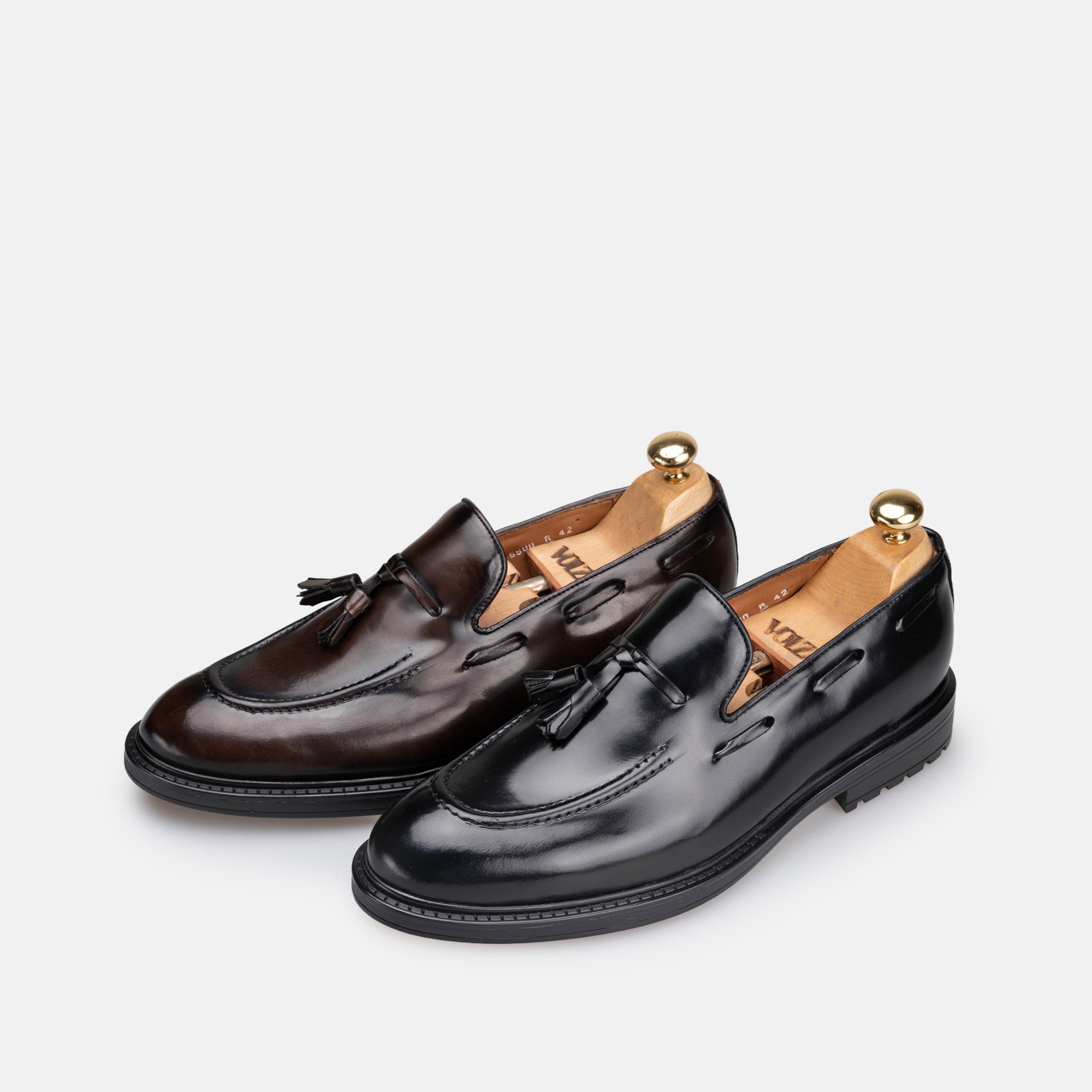 Volzak 5500 chaussure en cuir Démasquable Marron