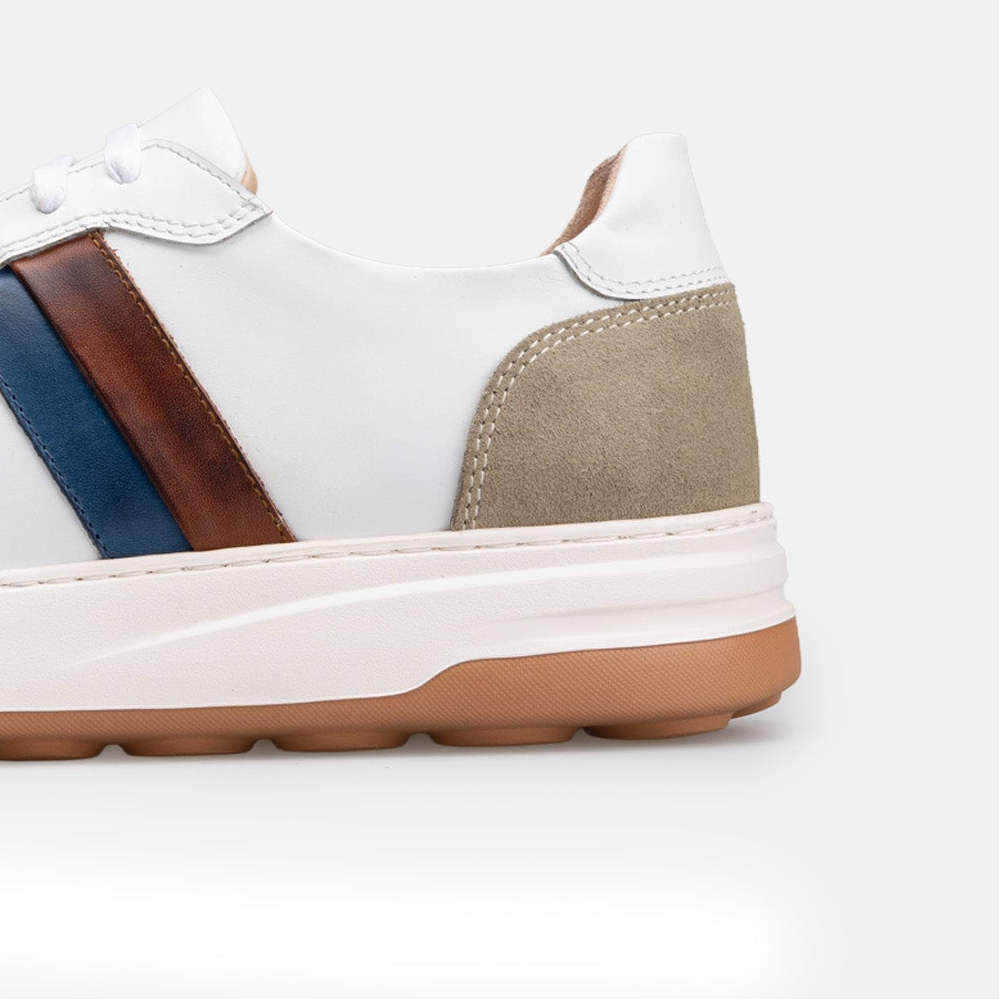 Volzak 7000 leather sneaker White