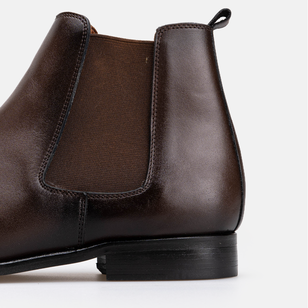 Volzak 5514 Bottine en cuir Marron