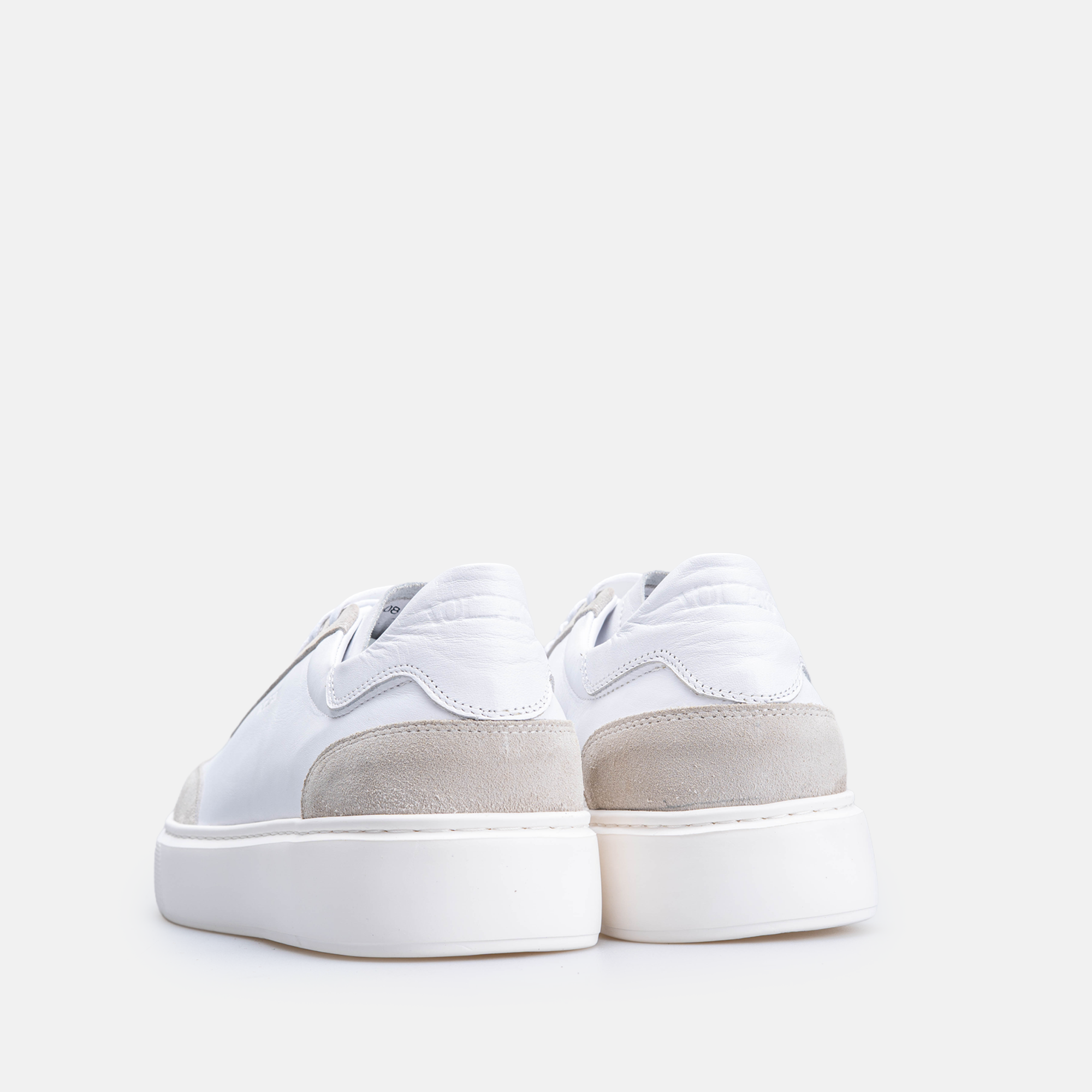 Volzak 7008 s Basket en cuir Blanc