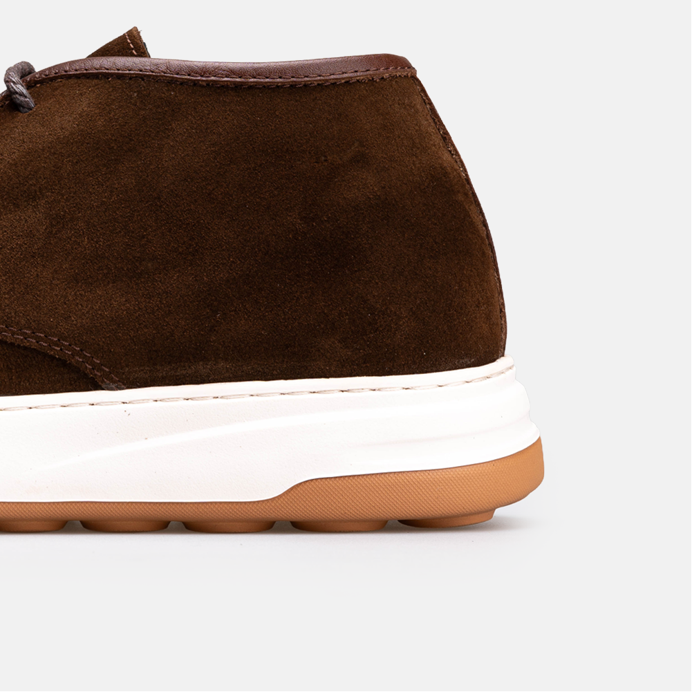 Volzak 332 Bottine en daim Marron