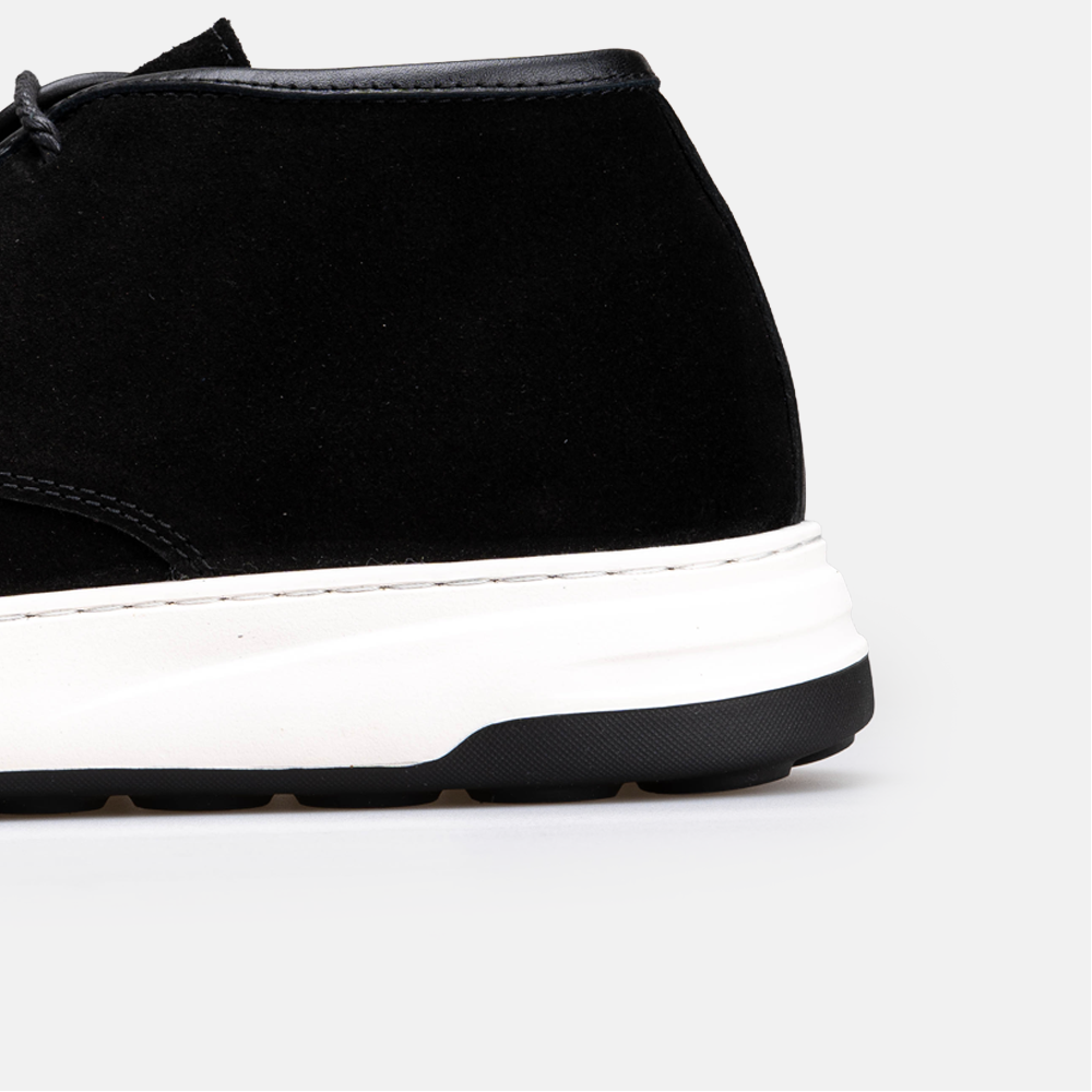 Volzak 332 Bottine en daim Noir