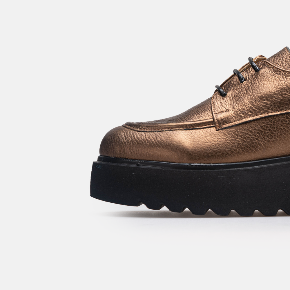 Volzak 4027 Chaussure en cuir Bronze