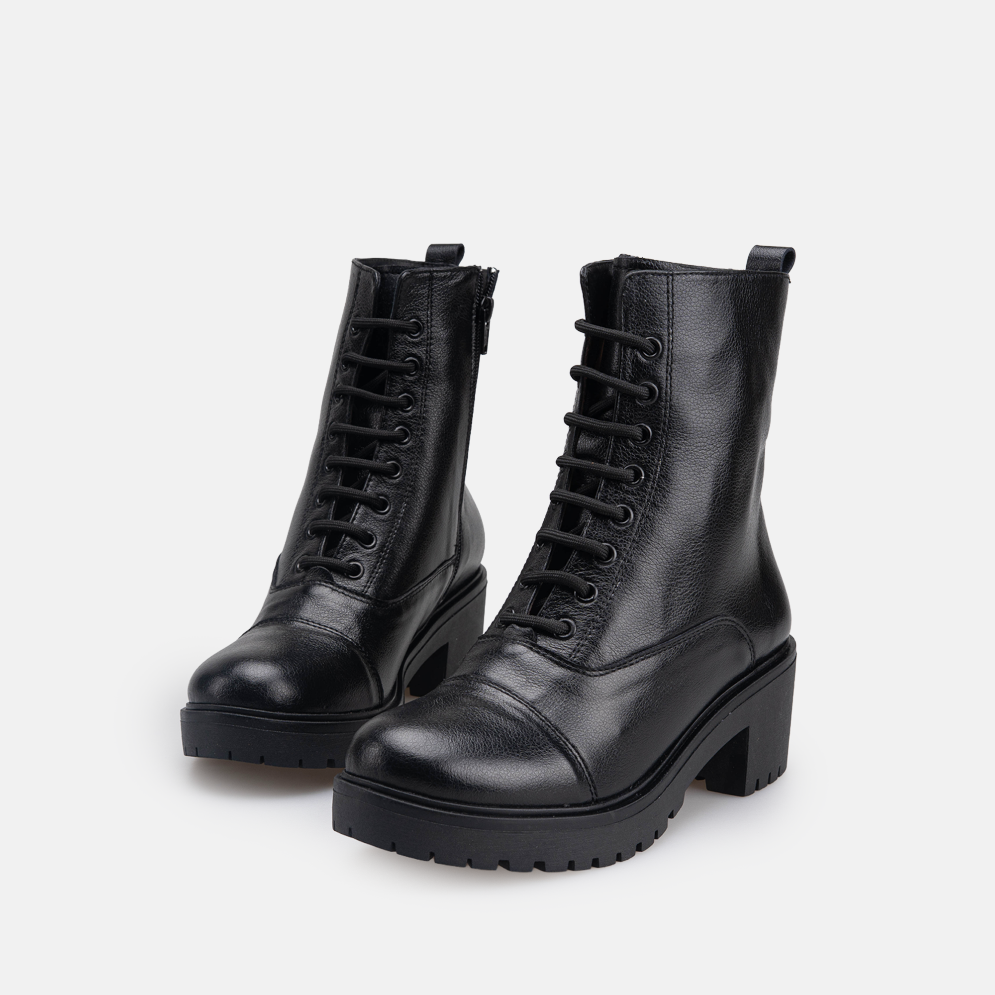 Volzak 4088 Bottine en cuir Noir Vernis