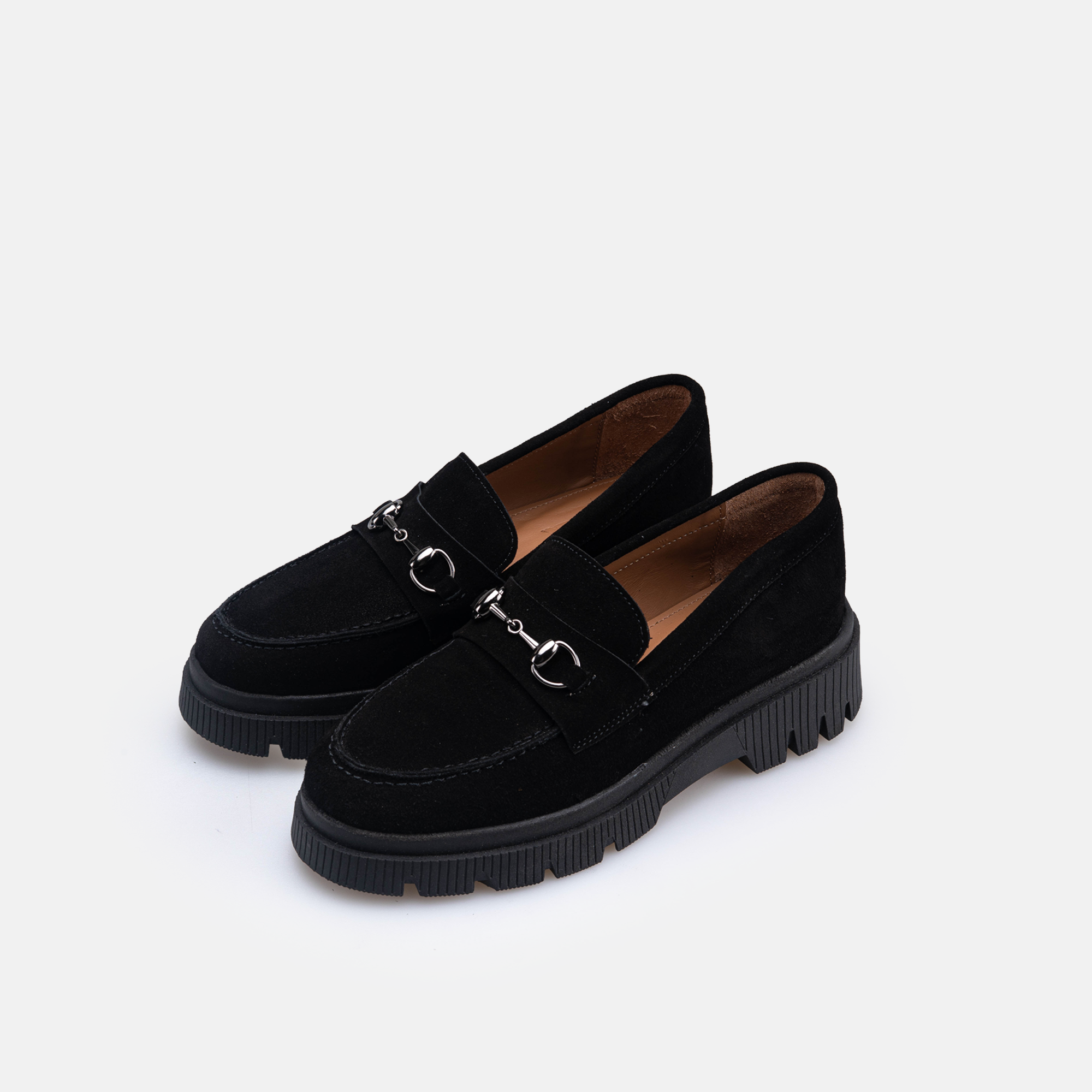 Volzak 122 Chaussure en daim Noir