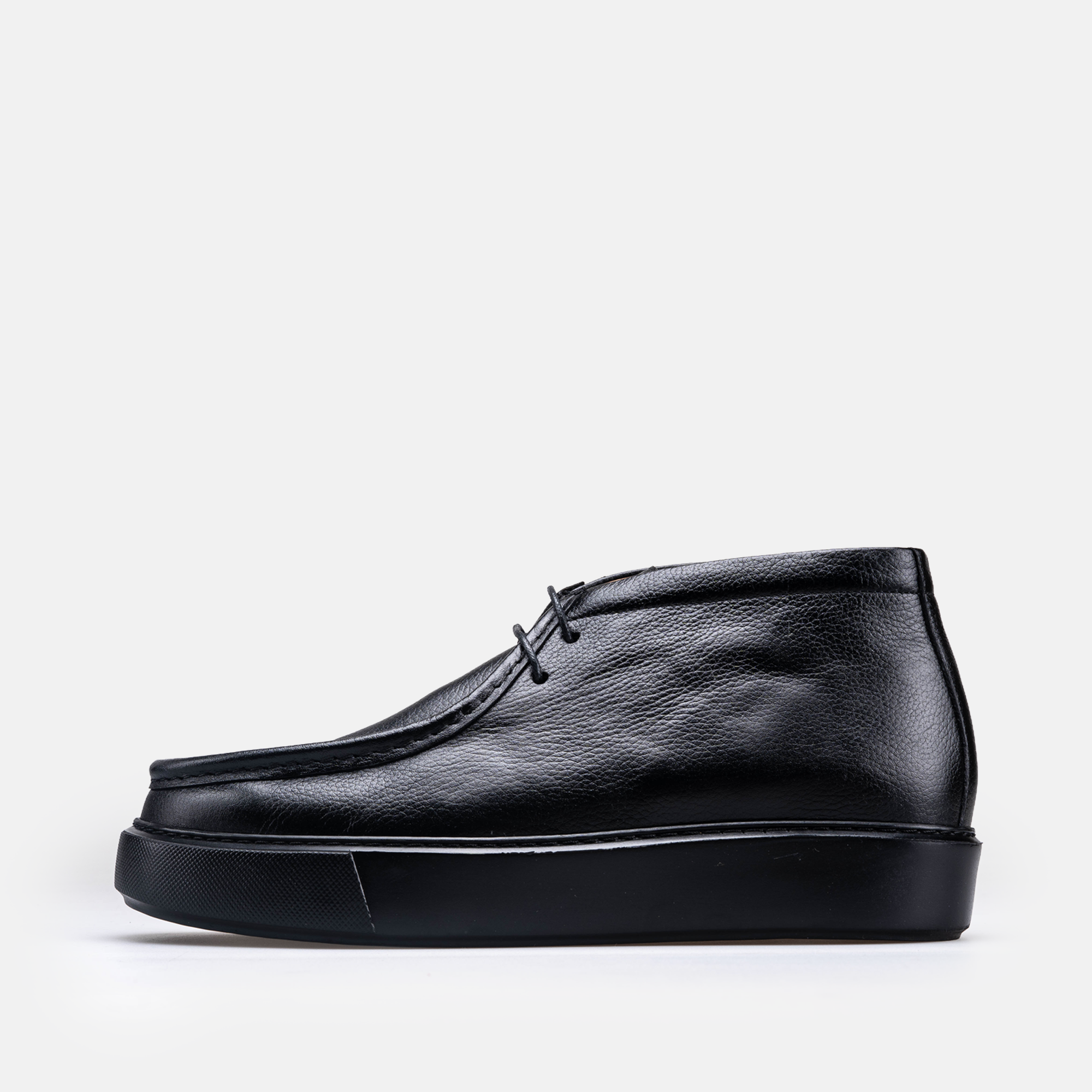 Volzak 5543 Bottine en cuir Noir Grainé