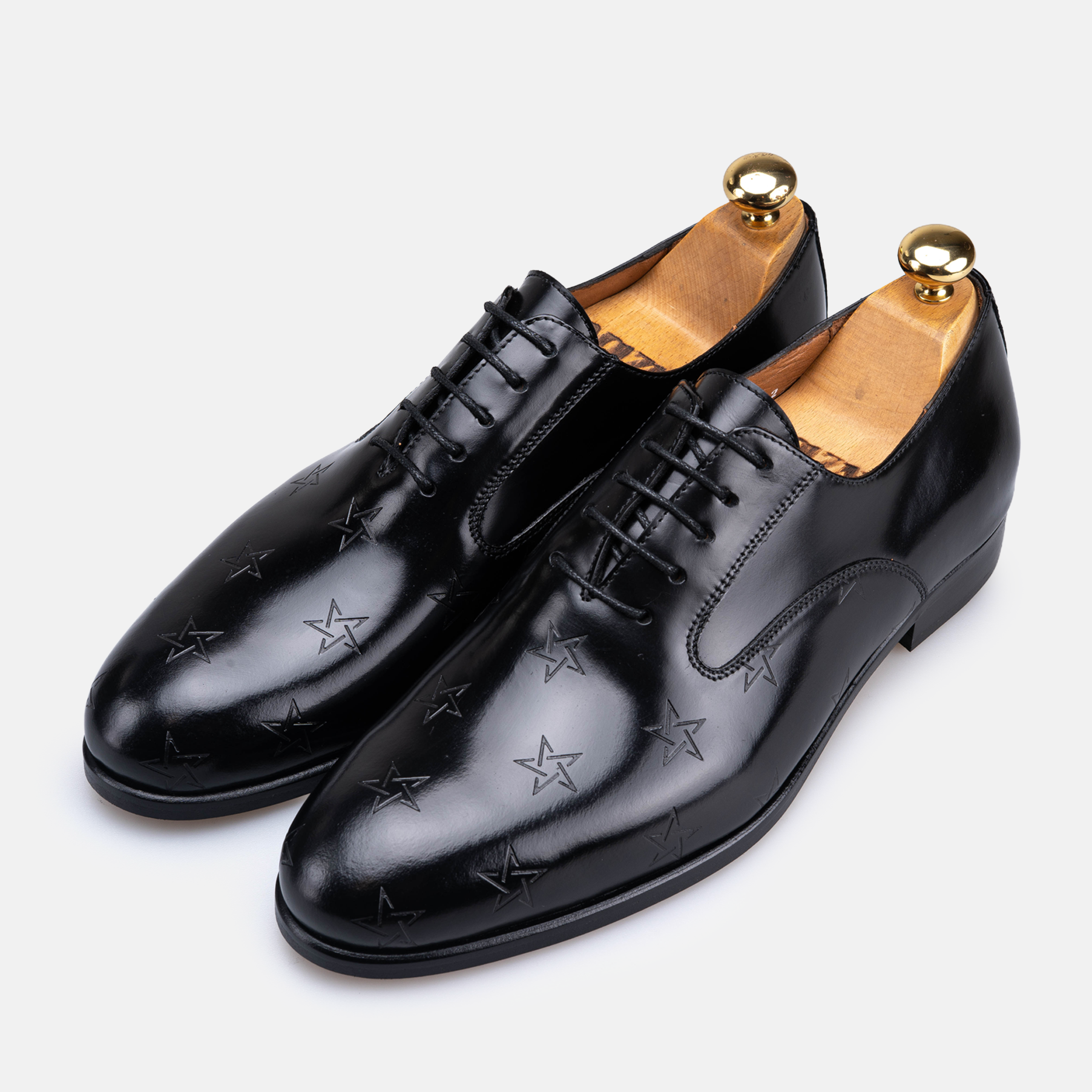 Édition limitée Volzak Morocco chaussure en cuir Noir Démasquable