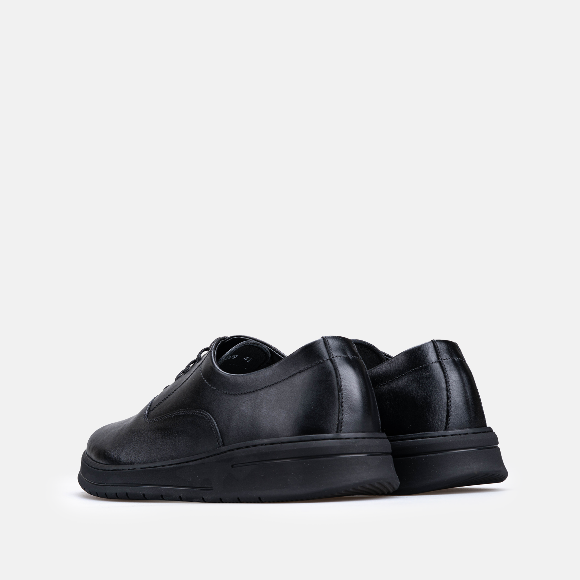 Volzak 6079 Black leather sneaker
