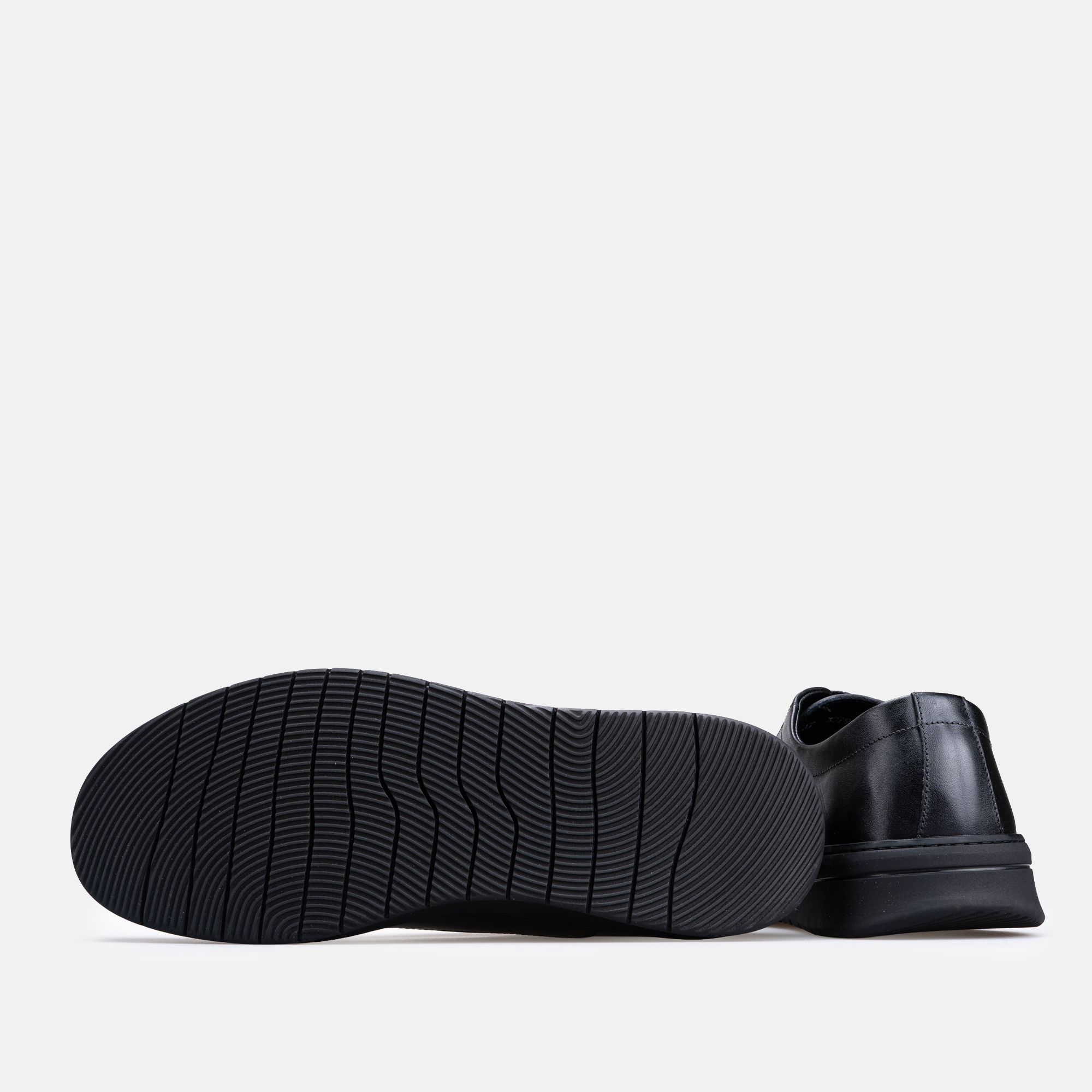 Volzak 6079 Black leather sneaker