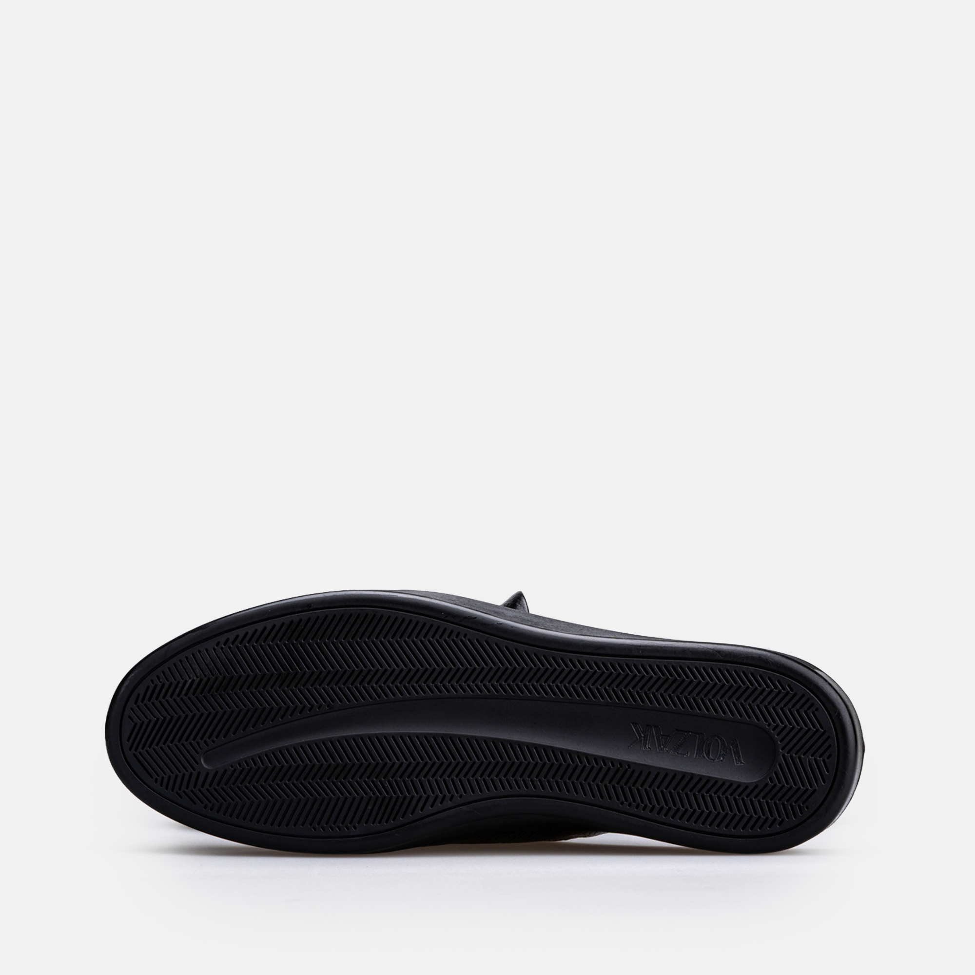 Volzak 5602 Mule en cuir Noir Grainé